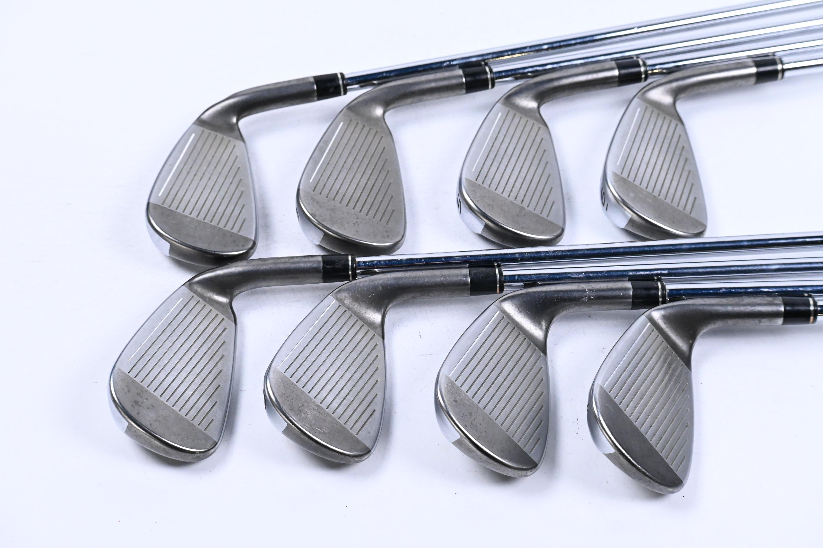 Left Hand Taylormade Speedblade Irons / 3-PW / Regular Flex Speedblade 85