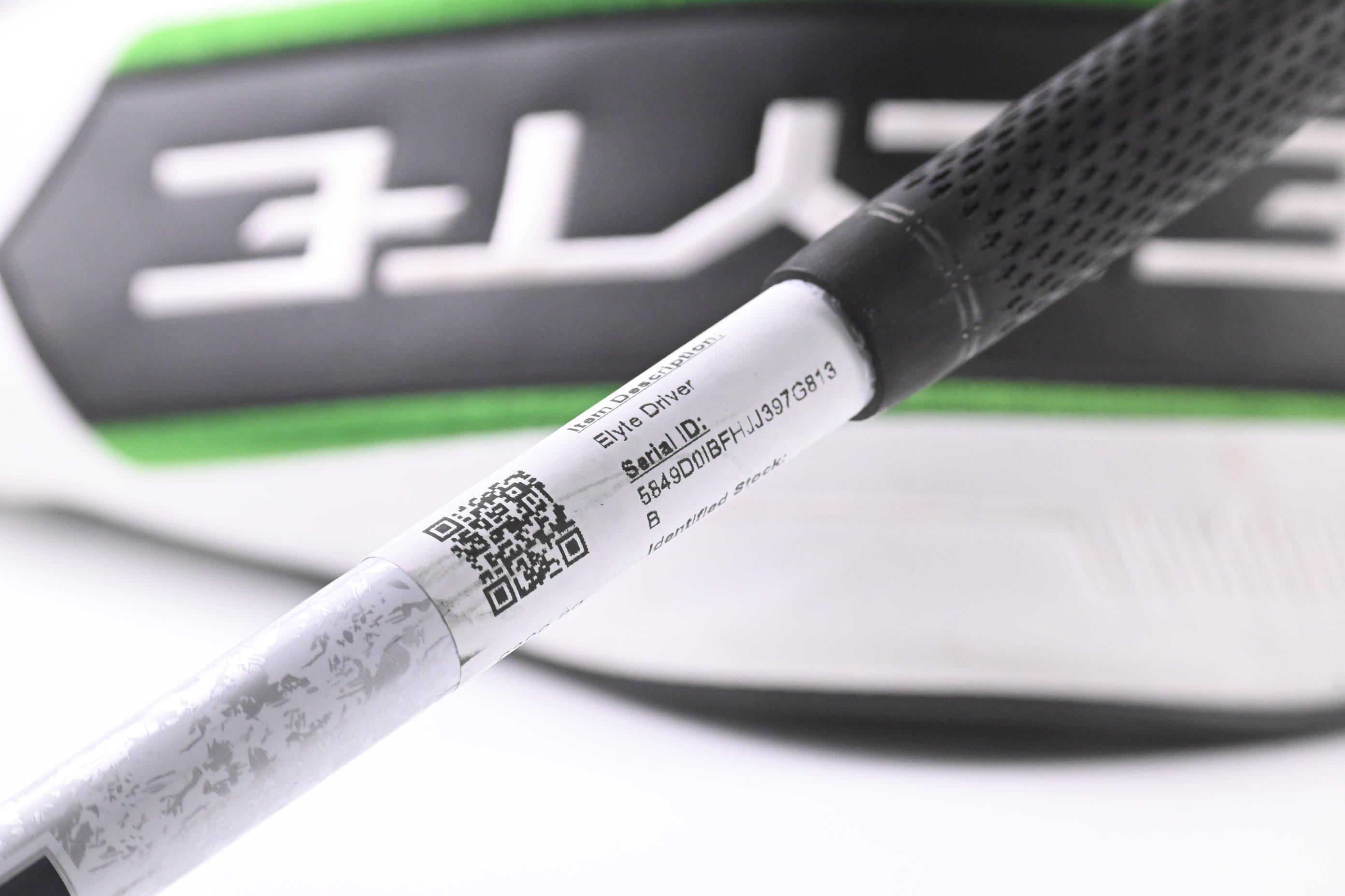 Callaway Elyte Driver / 9 Degree / Stiff Flex Denali Charcoal 60 Shaft