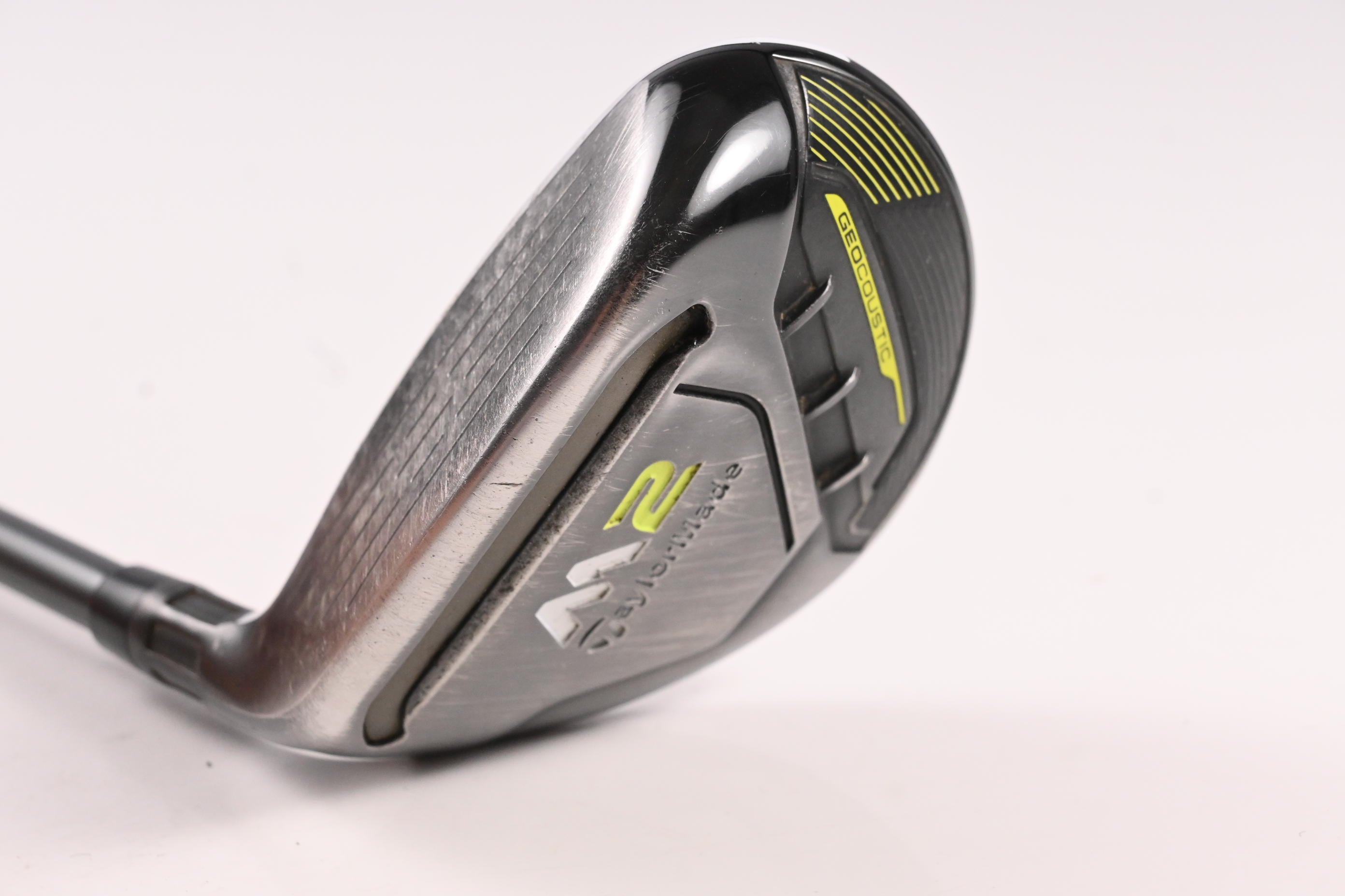 Left Hand Taylormade M2 2017 #4 Hybrid / 22 Degree / Regular Flex Reax 65 Shaft