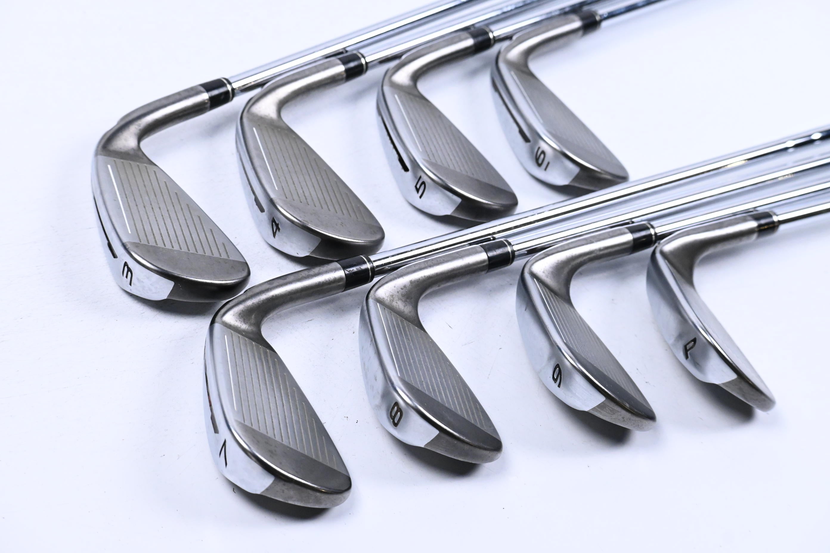 Left Hand Taylormade Speedblade Irons / 3-PW / Regular Flex Speedblade 85