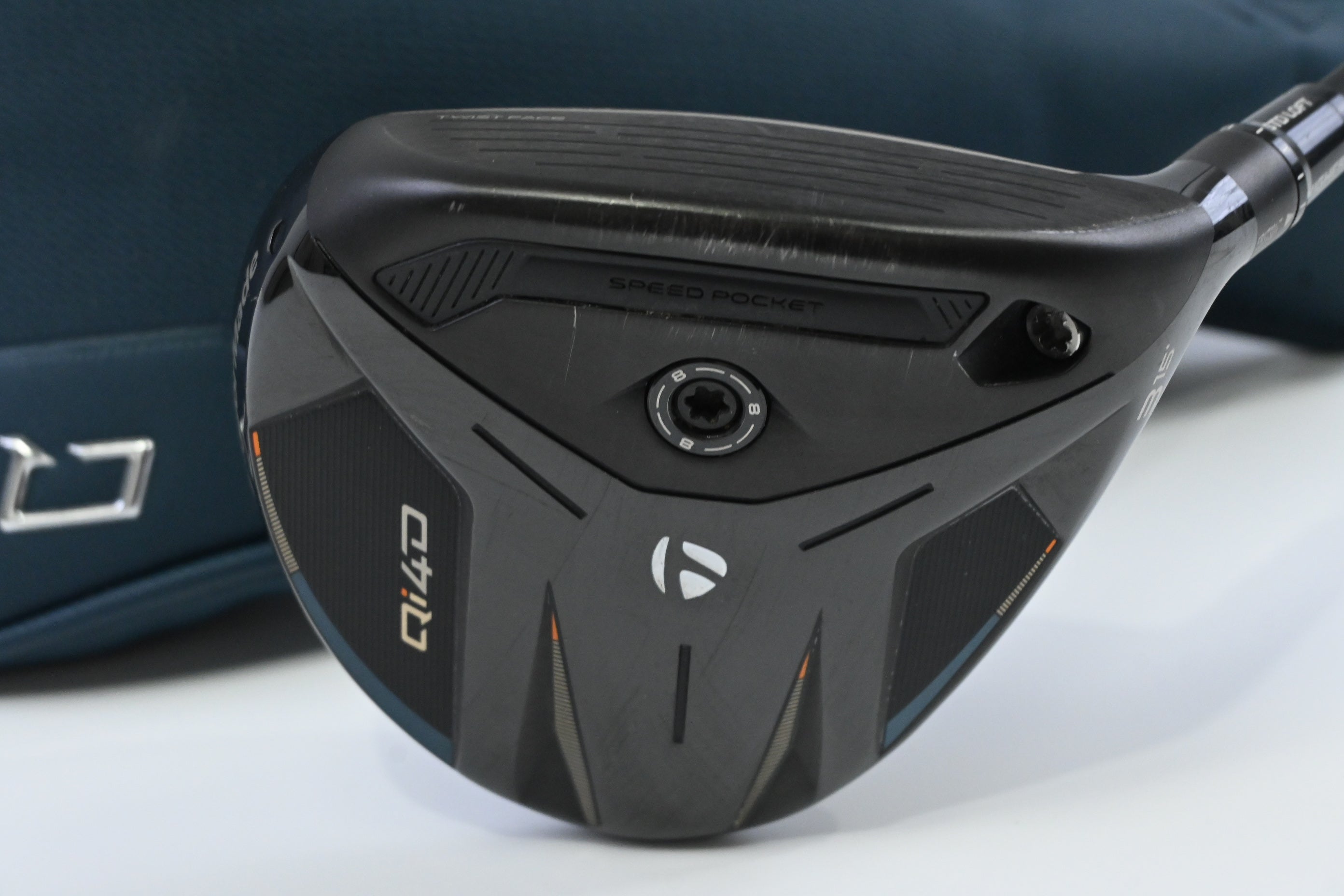 Taylormade Qi4D #3 Wood / 15 Degree / Regular Flex Taylormade Reax White 55