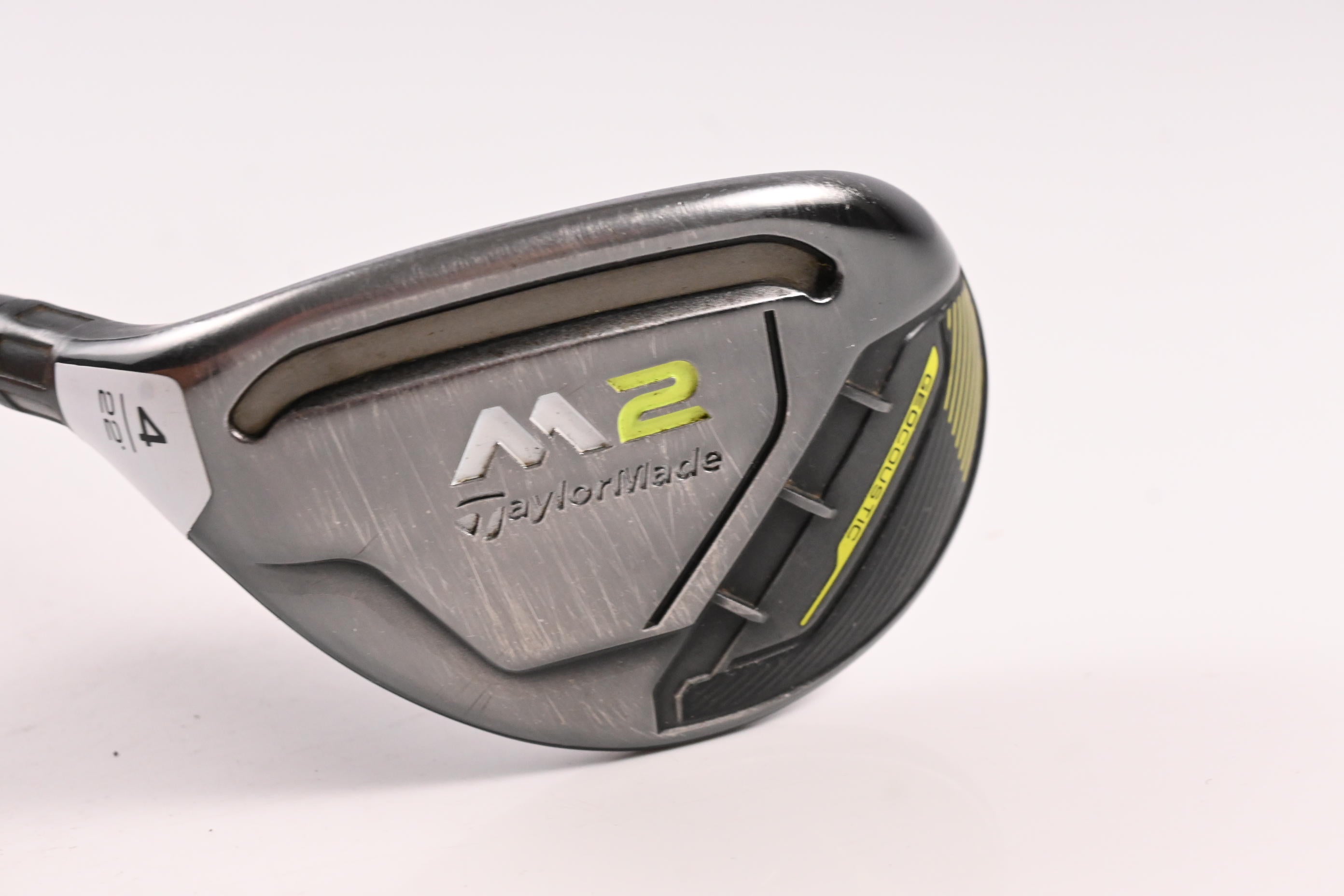 Left Hand Taylormade M2 2017 #4 Hybrid / 22 Degree / Regular Flex Reax 65 Shaft