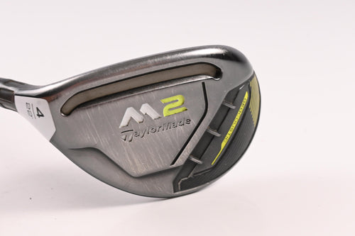 Left Hand Taylormade M2 2017 #4 Hybrid / 22 Degree / Regular Flex Reax 65 Shaft