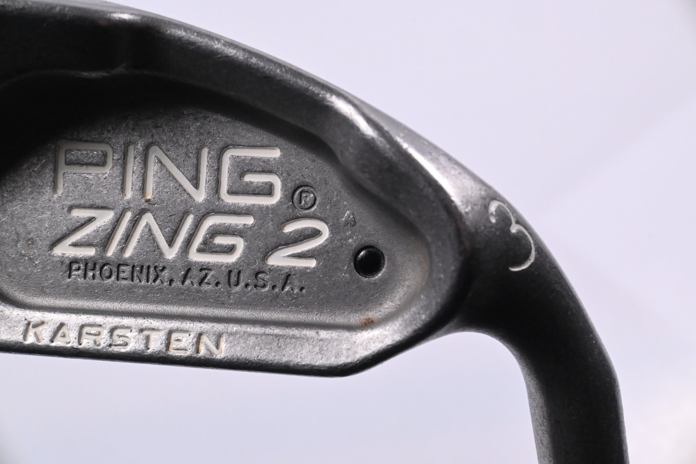 Ping Zing 2 #4 Iron / 20.5 Degree / Black Dot / Stiff Flex Ping JZ Red Shaft