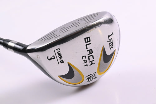 Left Hand Lynx Black Cat 2017 #3 Wood / 15 Degree / Regular Flex Lynx 60 Shaft