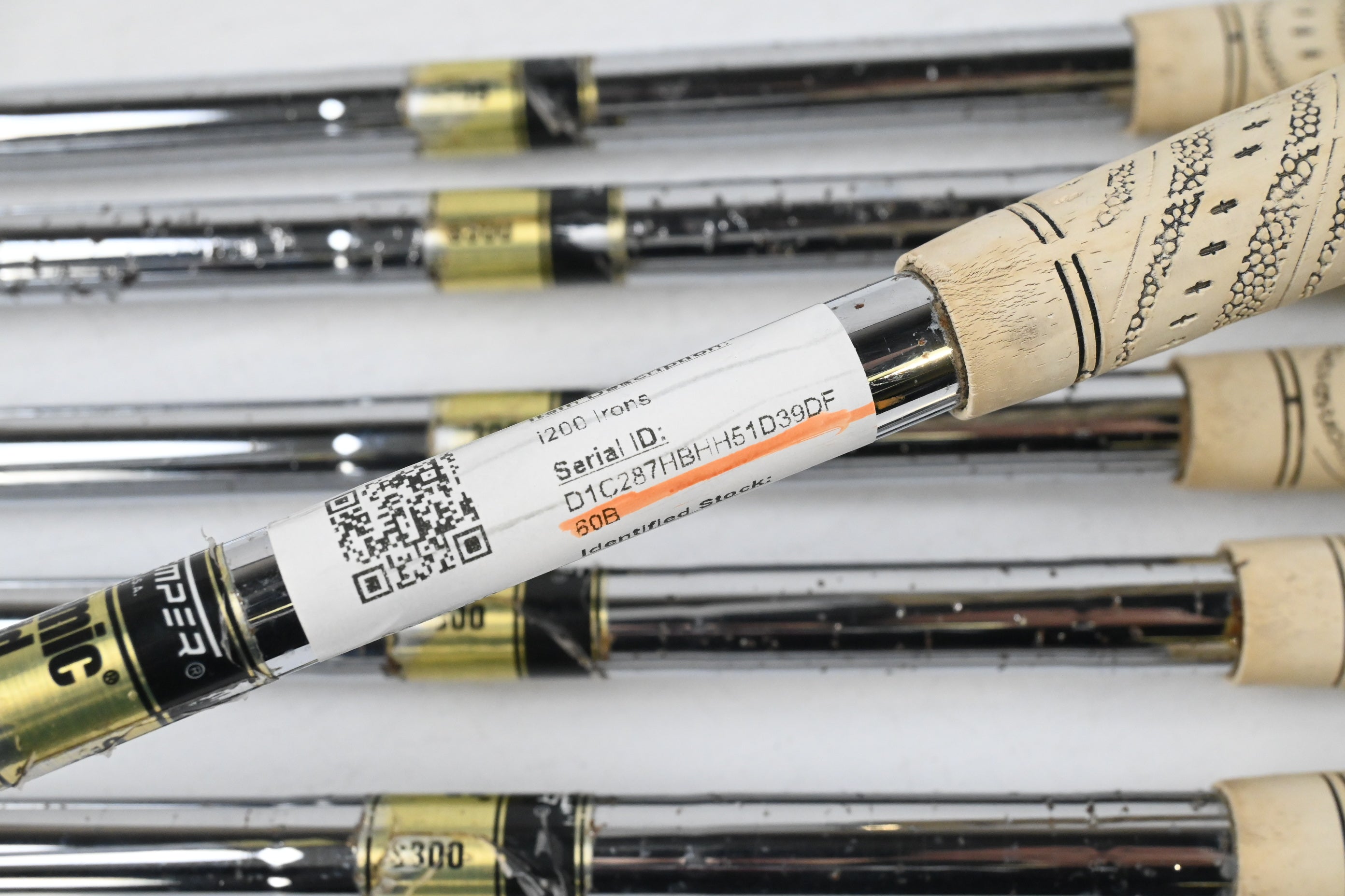 Ping i200 Irons / 4-9i / Black Dot / Stiff Flex Dynamic Gold S300 Shafts