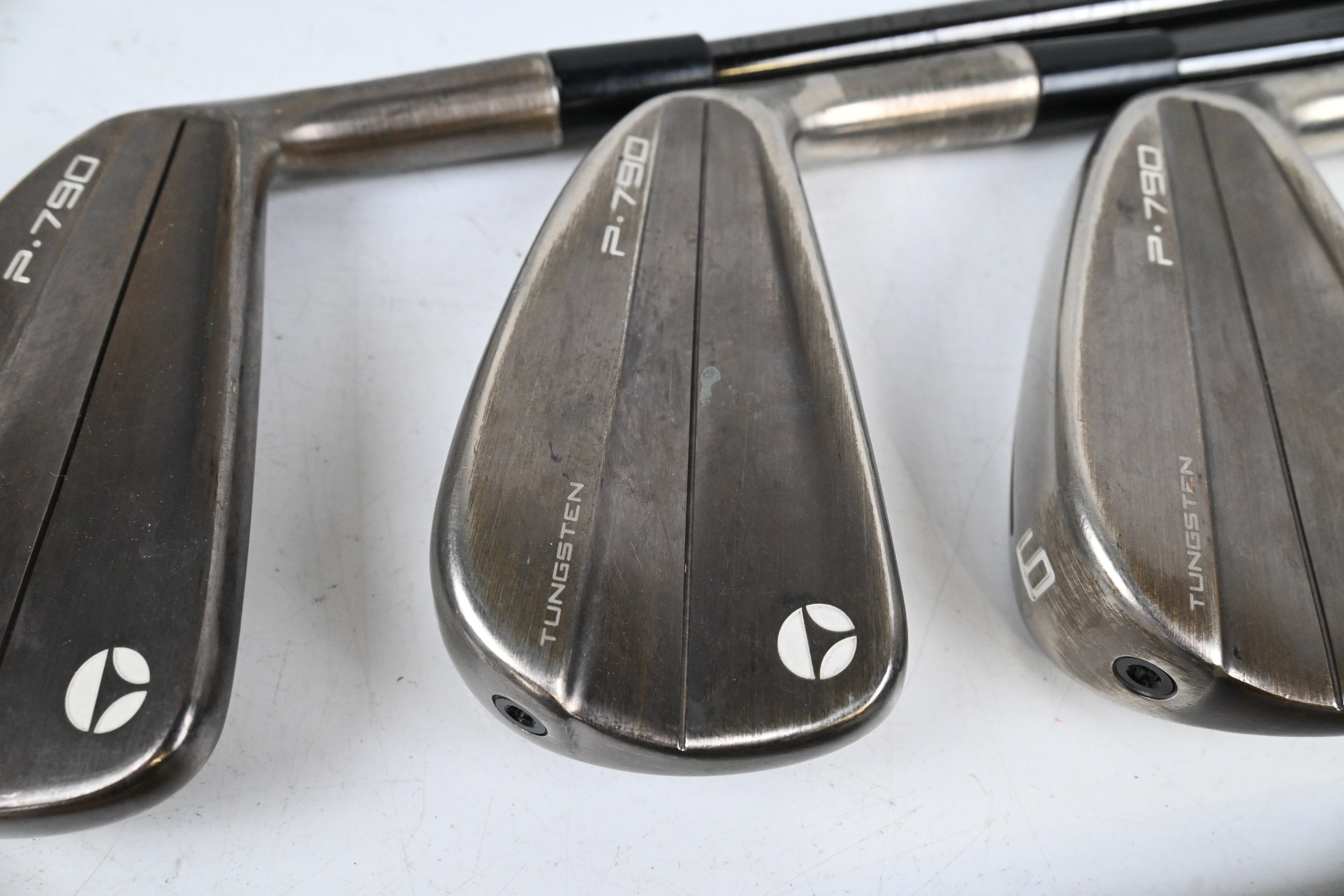 Taylormade P790 Aged Copper Irons / 4-PW / Stiff Flex KBS Tour Lite Shafts