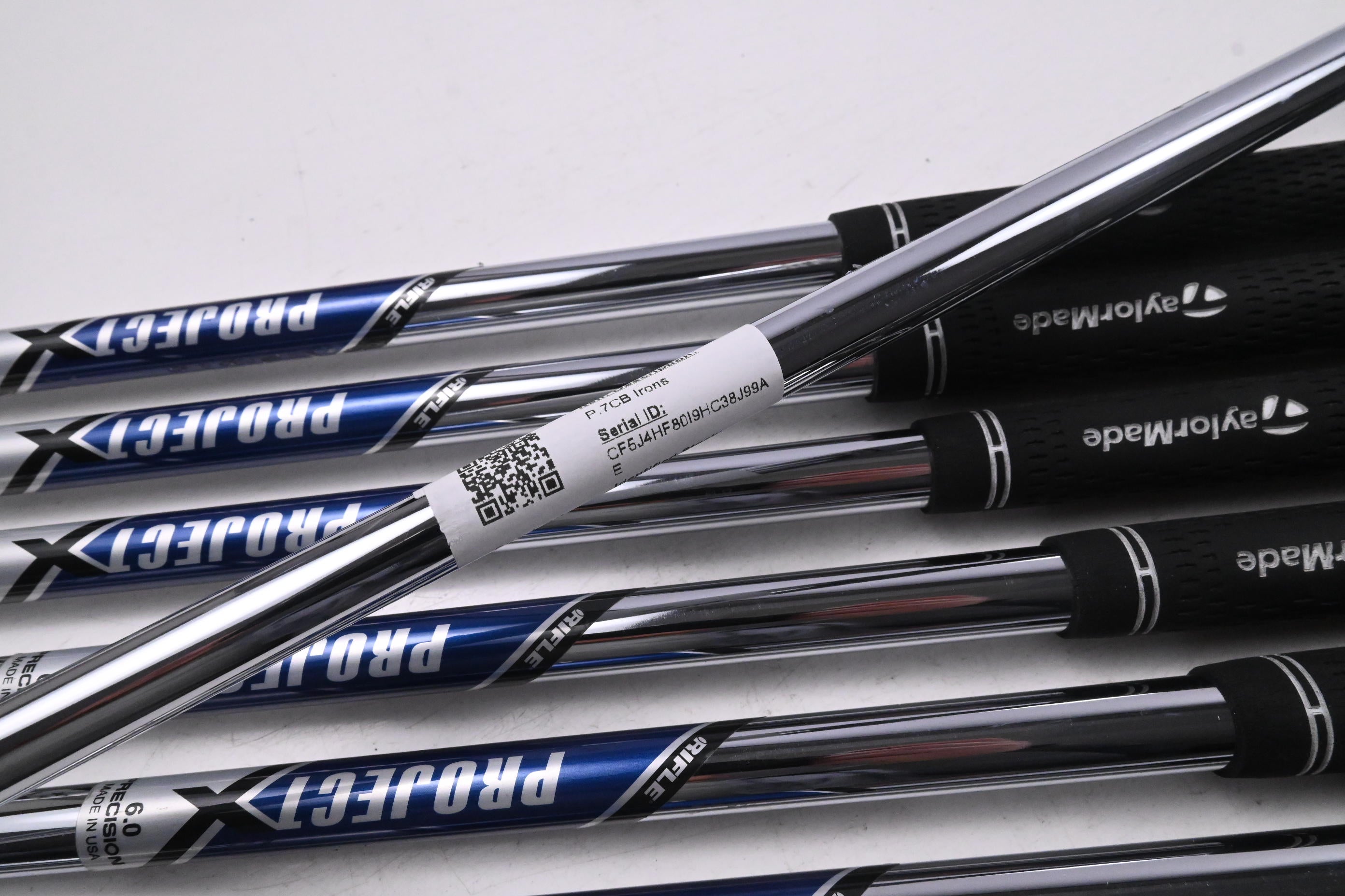 Taylormade P.7CB Irons / 4-PW / Stiff Flex Project X Steel Shafts
