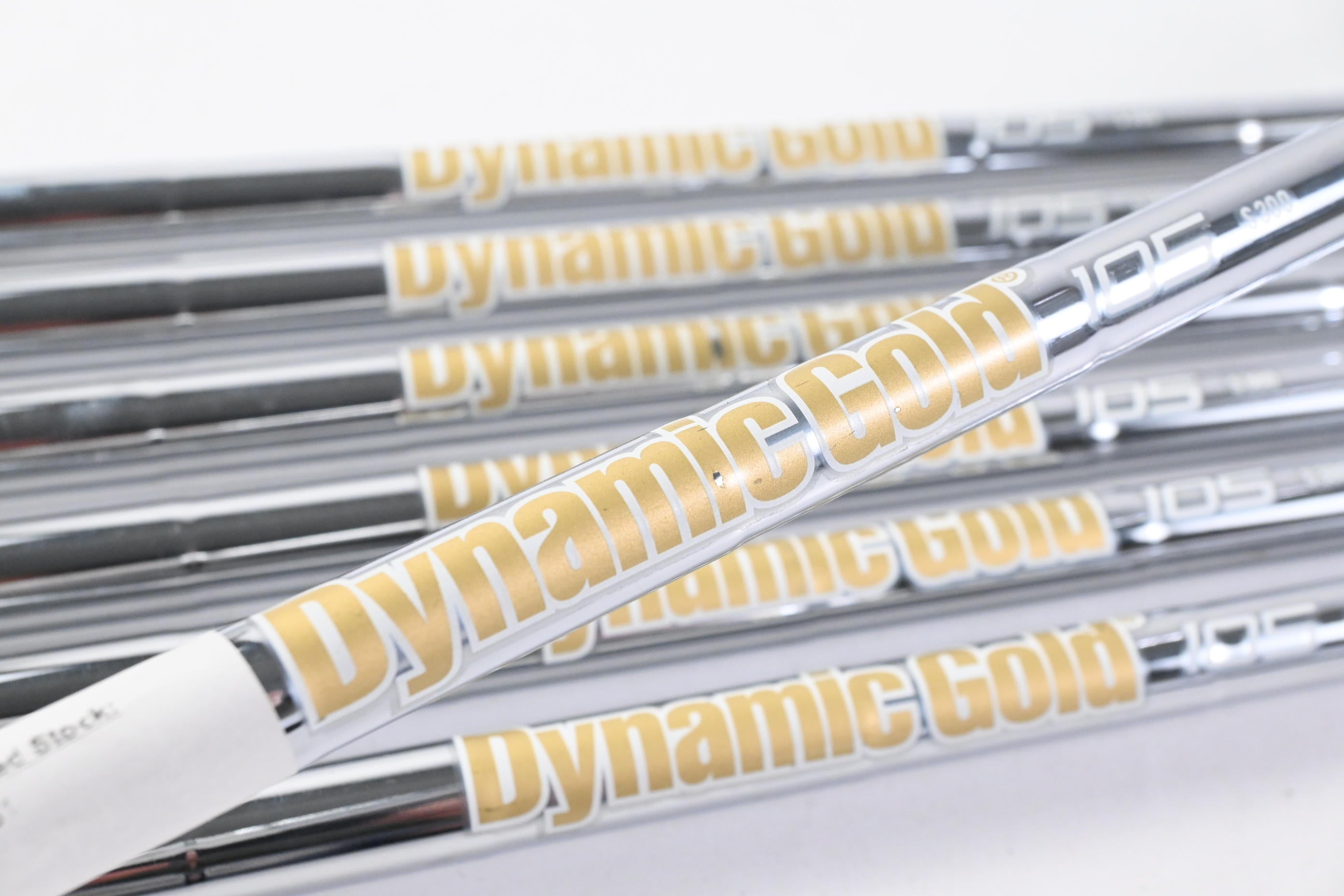 Dynamic Gold S300 105 Shafts / Stiff Flex / Set Of 7 / .355" Tips