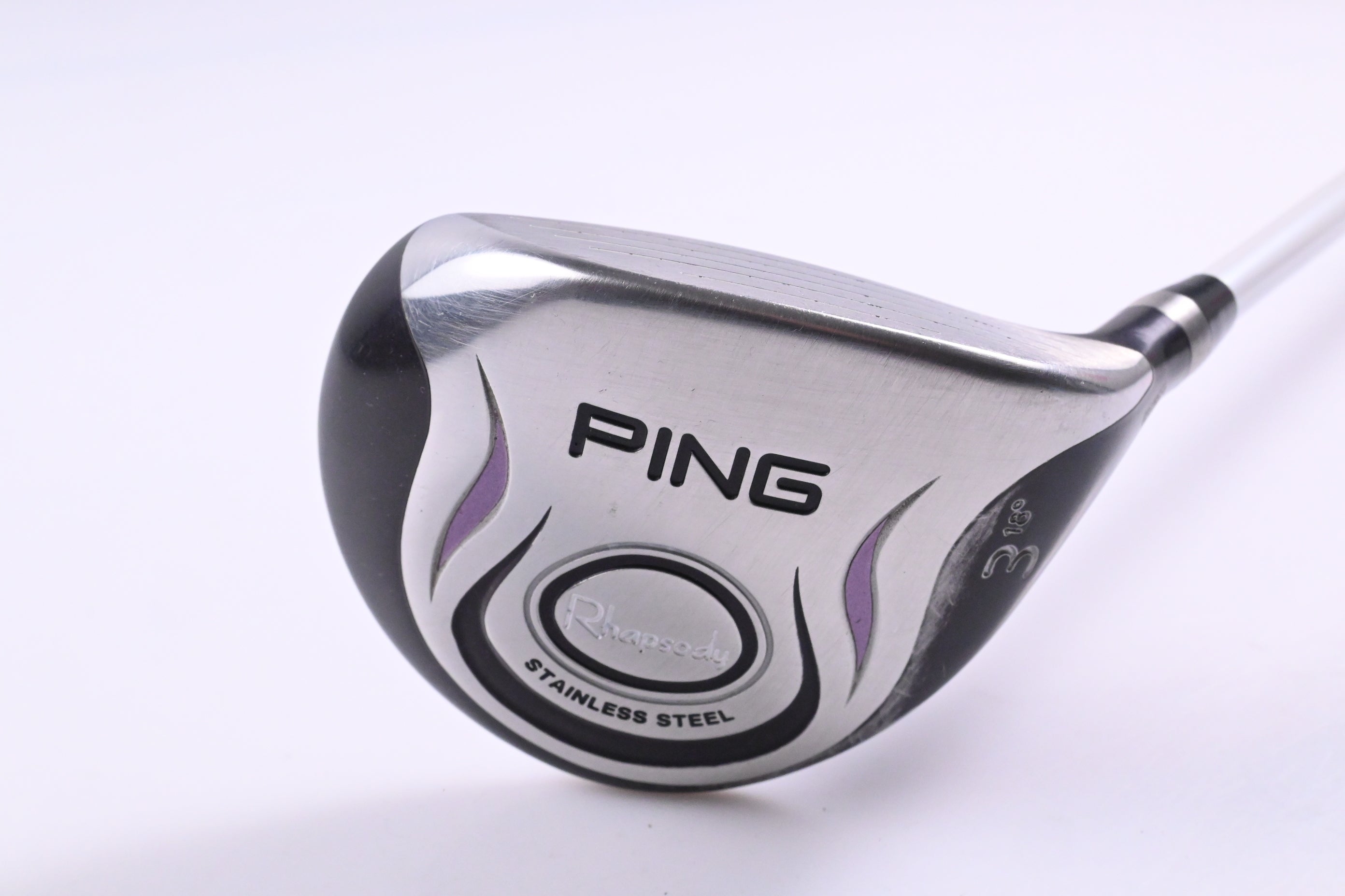 Ladies Ping Rhapsody #3 Wood / 18 Degree / Ladies Flex Ping ULT 129 Shaft