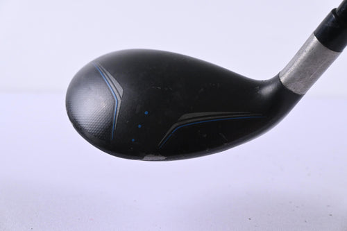 Left Hand Taylormade Jetspeed #4 Hybrid / 22 Degree / Stiff Flex VeloxT 75 Shaft
