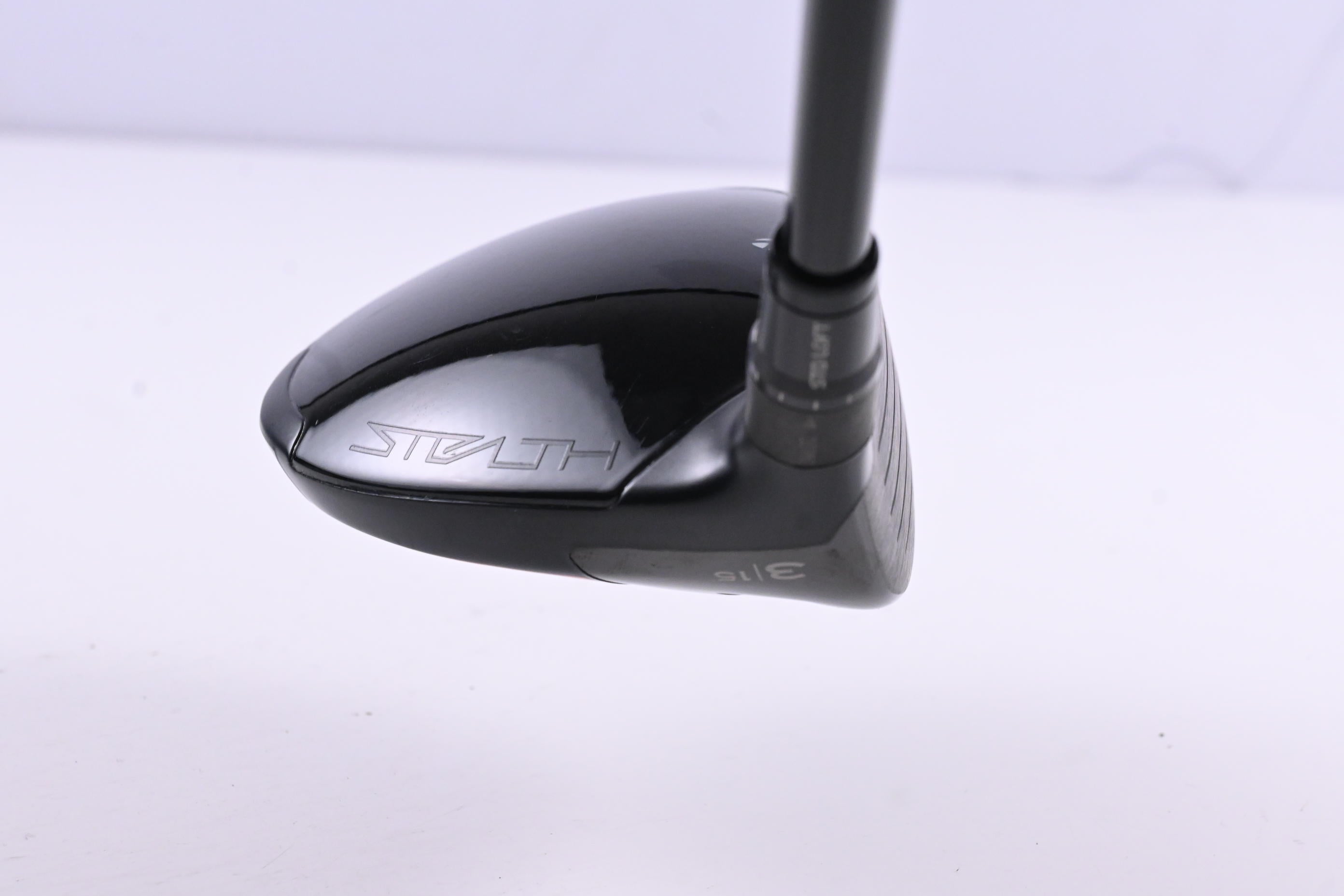 Left Hand Taylormade Stealth 2 Plus #3 Wood / 15 Degree / Stiff flex Kai'Li Red