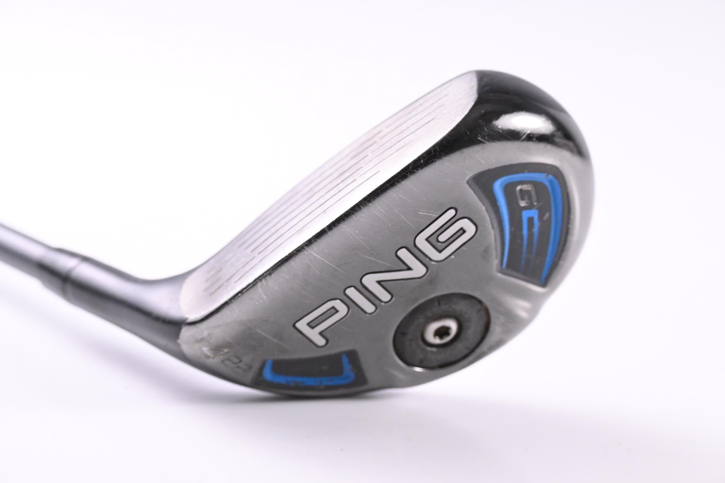 Left Hand Ping G Series #4 Hybrid / 22 Degree / Senior Flex Ping ALTA 70 Shaft