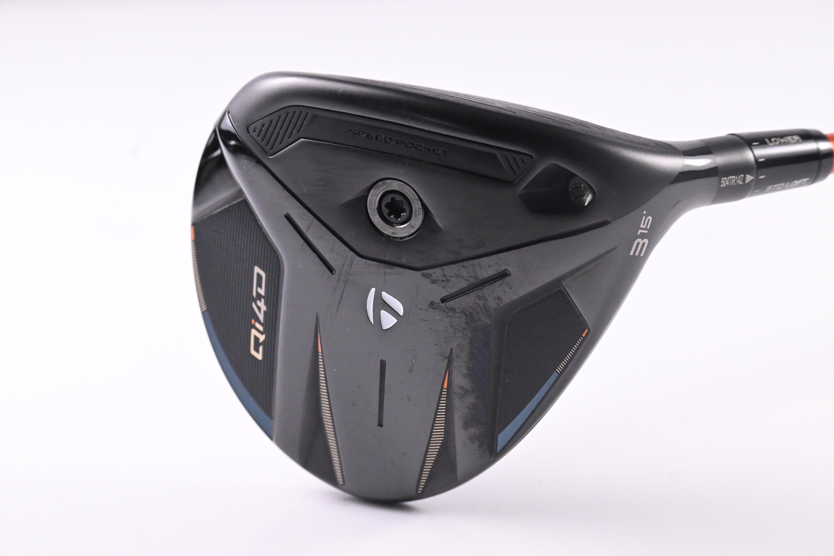 Taylormade Qi4D #3 Wood / 15 Degree / X-Flex Graphite Design Tour AD DI-7 Shaft