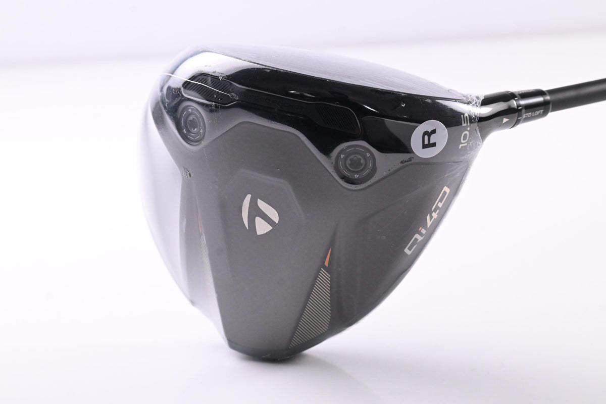 Taylormade Qi4D Driver / 10.5 Degree / Regular Flex REAX Blue 50 Shaft