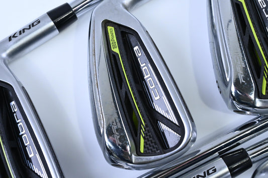 Cobra King Radspeed Irons / 6-PW+GW+SW / Regular Flex KBS Tour 90 Shafts