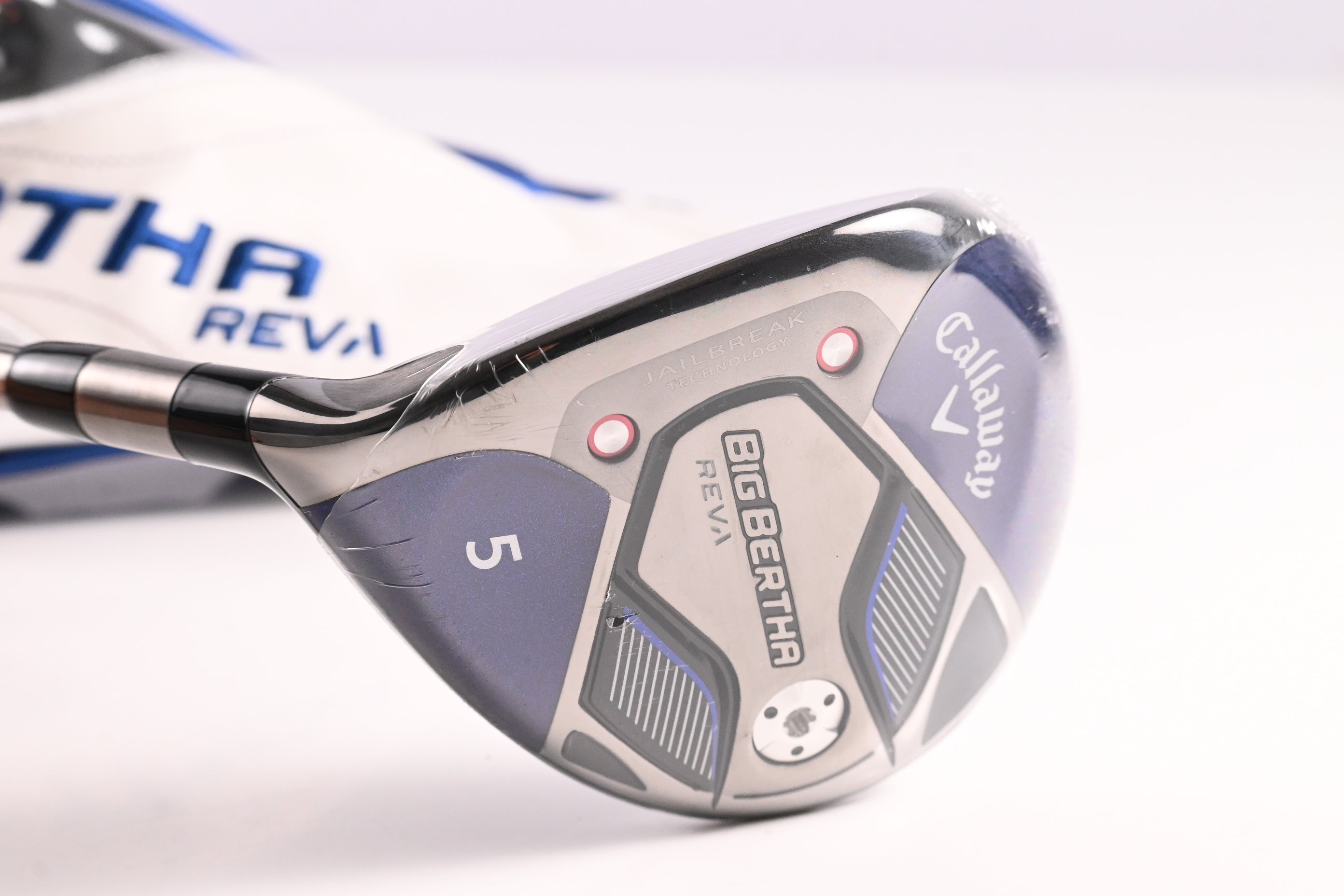 Left Hand Callaway Big Bertha Reva 21 #5 Wood / 21 Degree / Ladies Flex RCH 40