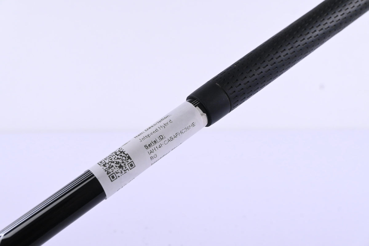 Left Hand Taylormade Jetspeed #4 Hybrid / 22 Degree / Stiff Flex VeloxT 75 Shaft