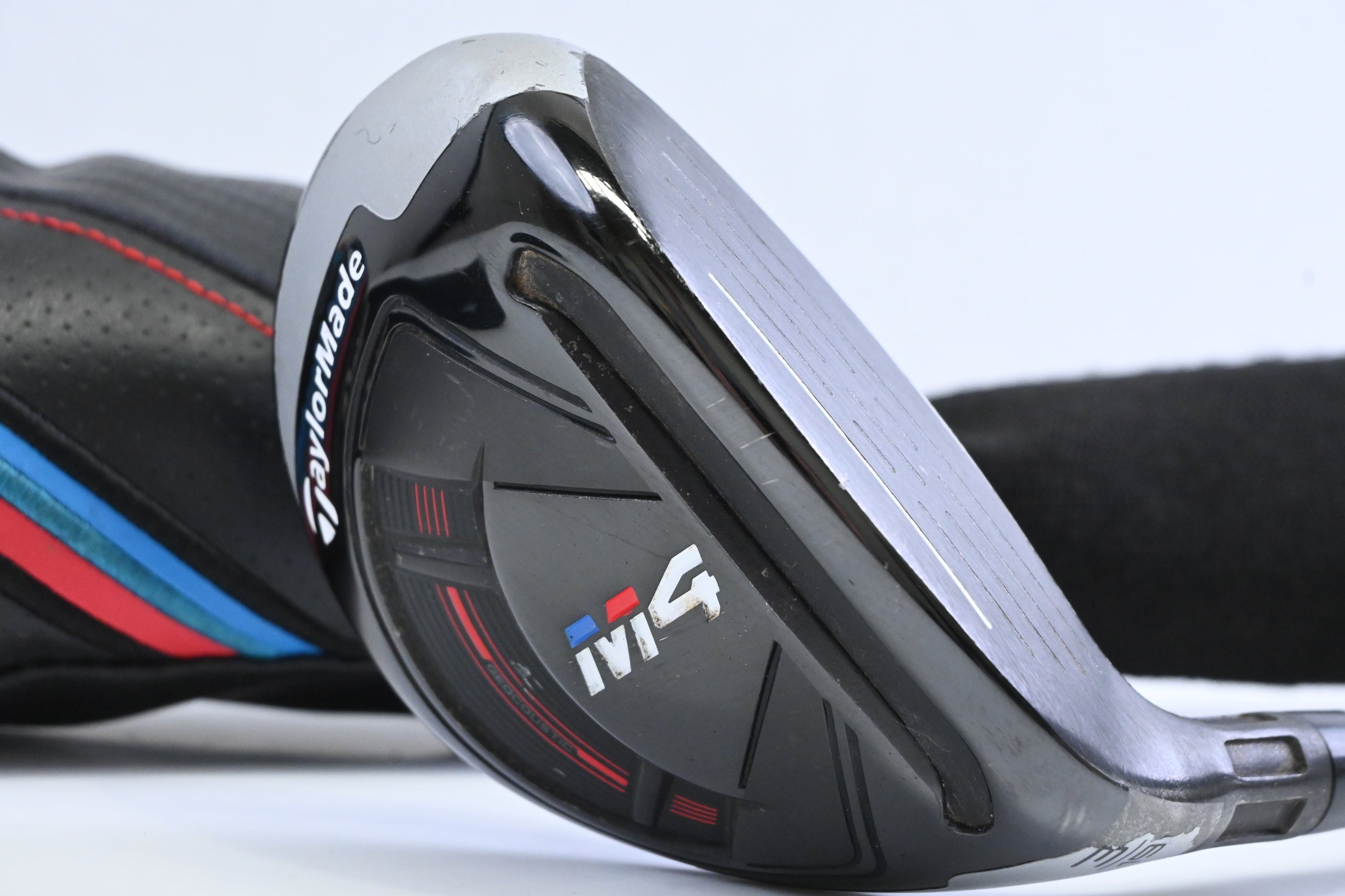 Taylormade M4 #3 Hybrid / 19 Degree / Stiff Flex Fujikura Atmos Red 7 Shaft