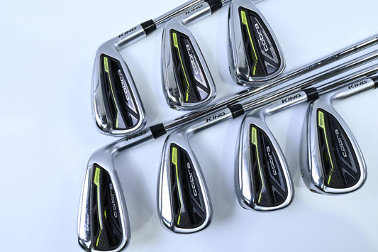 Cobra King Radspeed Irons / 6-PW+GW+SW / Regular Flex KBS Tour 90 Shafts