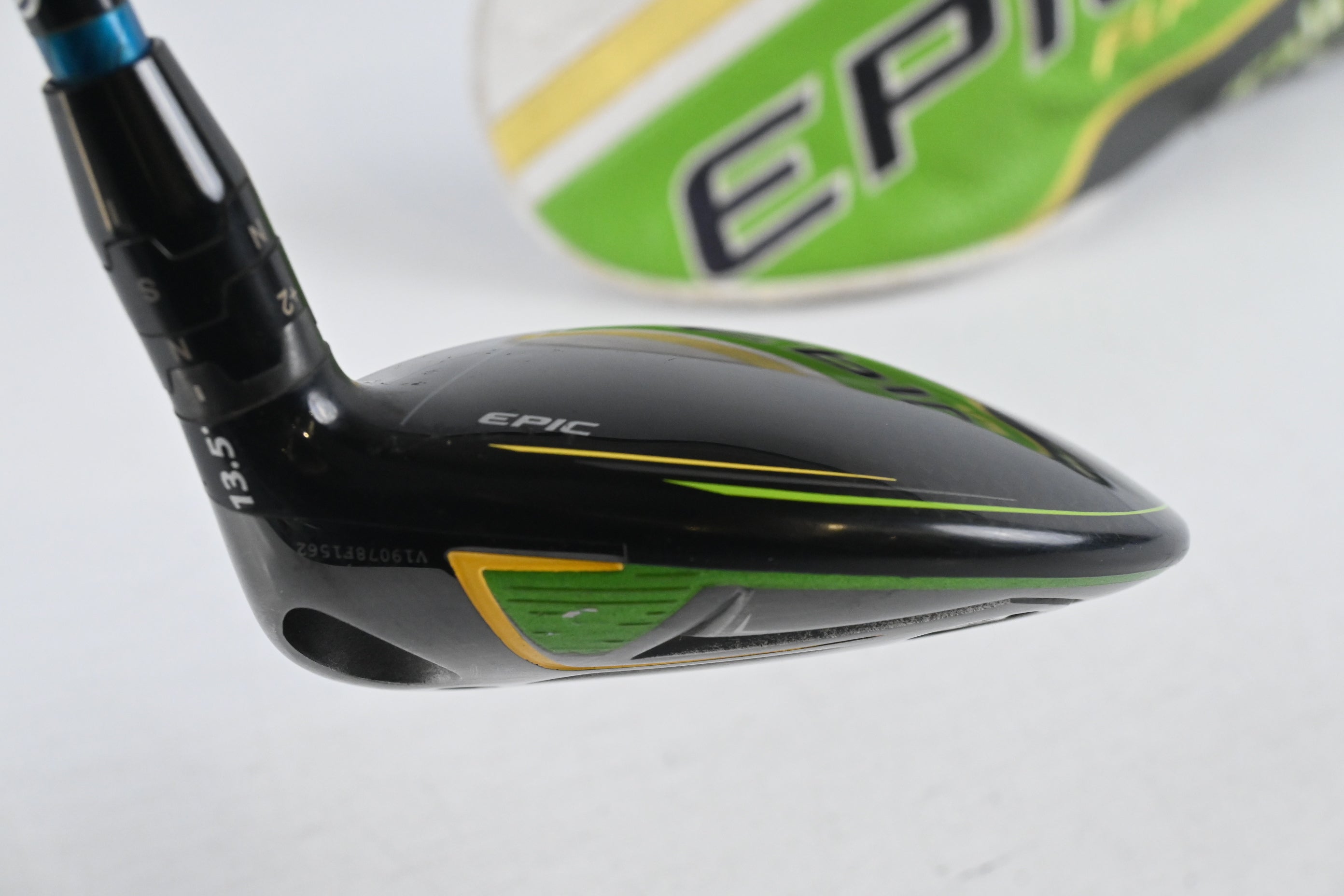 Callaway Epic Flash #3+ Wood / 13.5 Degree / Stiff Flex EvenFlow Blue 75 Shaft