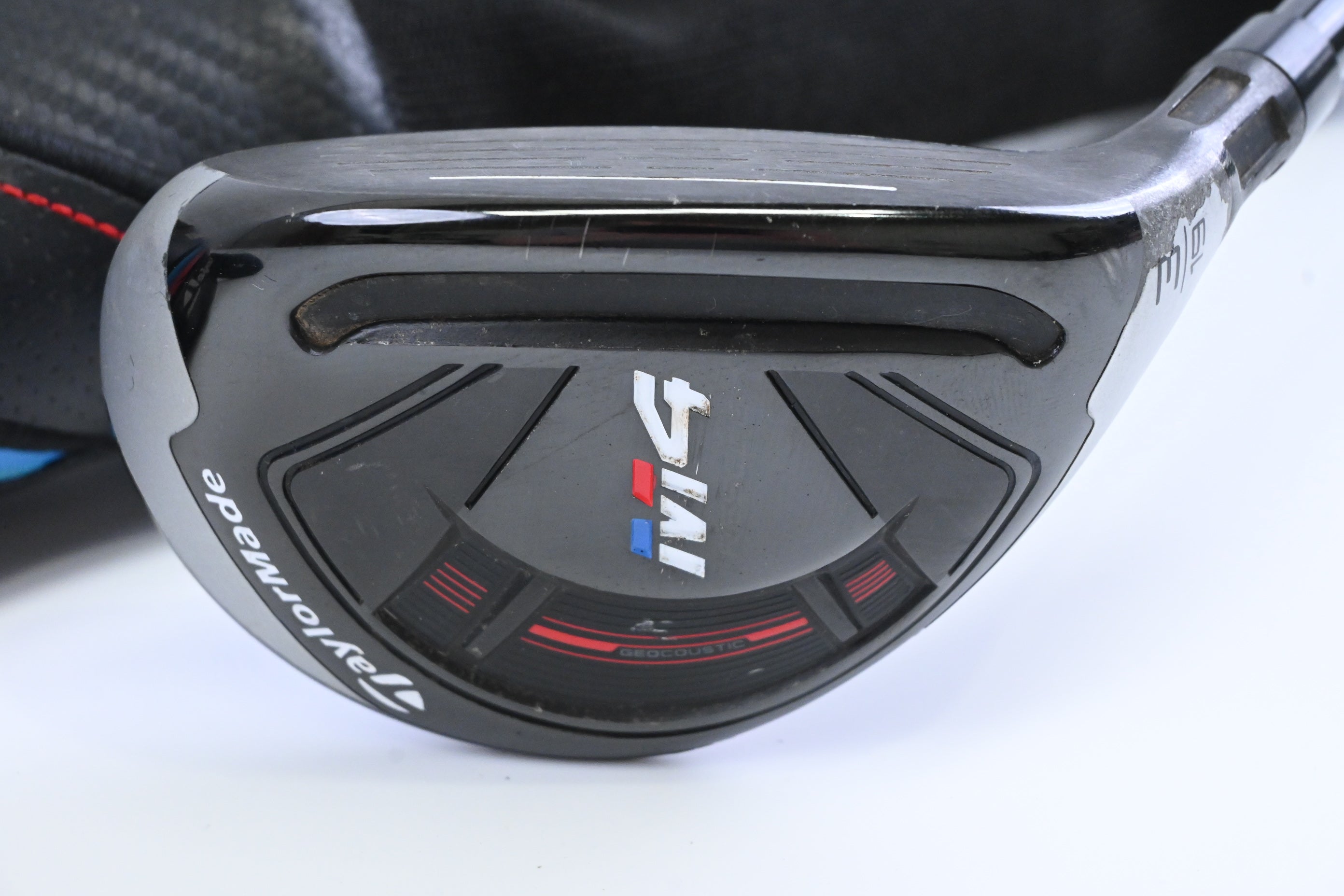 Taylormade M4 #3 Hybrid / 19 Degree / Stiff Flex Fujikura Atmos Red 7 Shaft