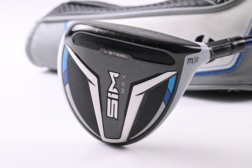 Taylormade SIM Max D #3 Wood / 15 Degree / Stiff Flex Ventus Blue 6 Shaft