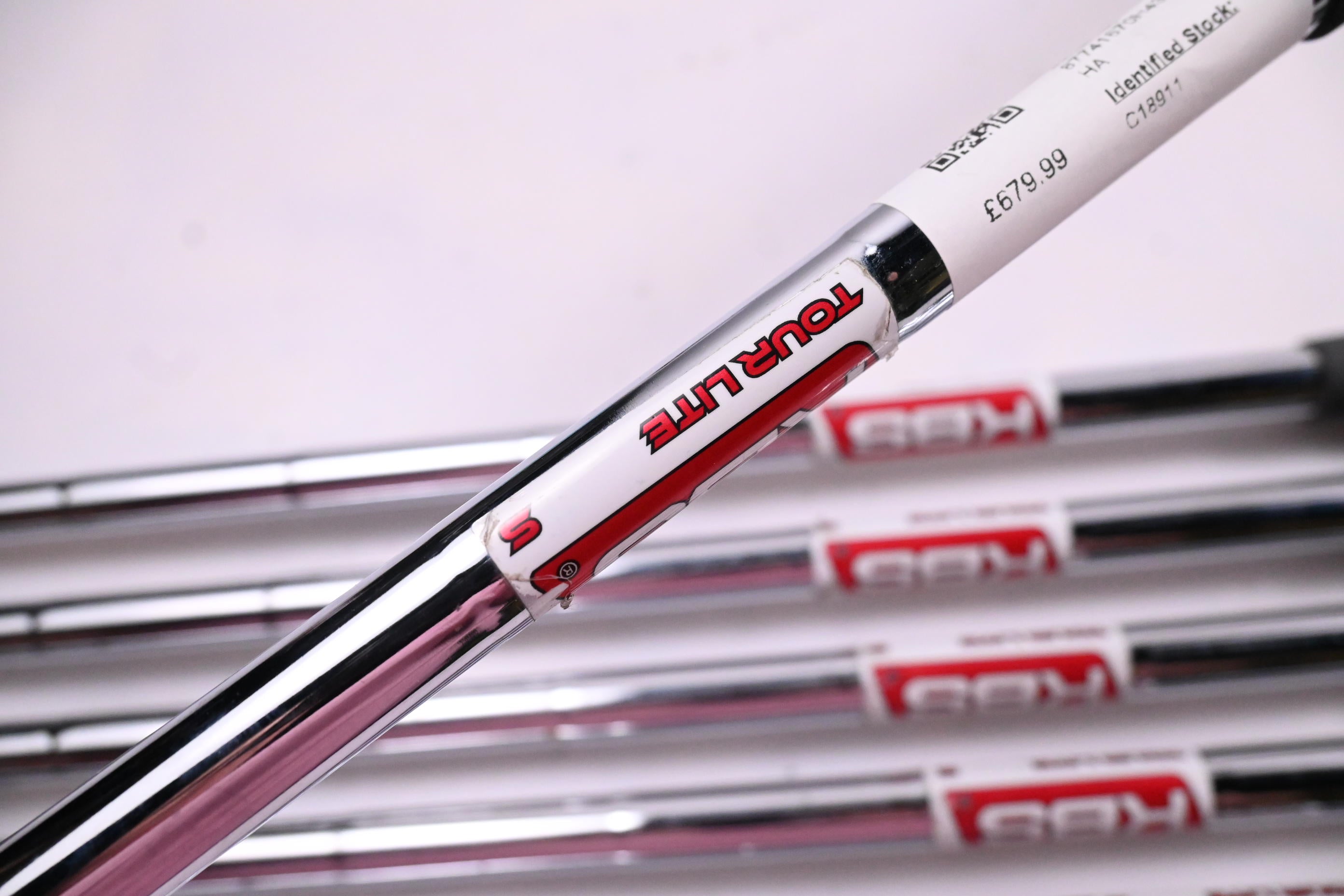 Taylormade P790 2021 Irons / 4-PW / Stiff Flex KBS Tour Lite Shafts
