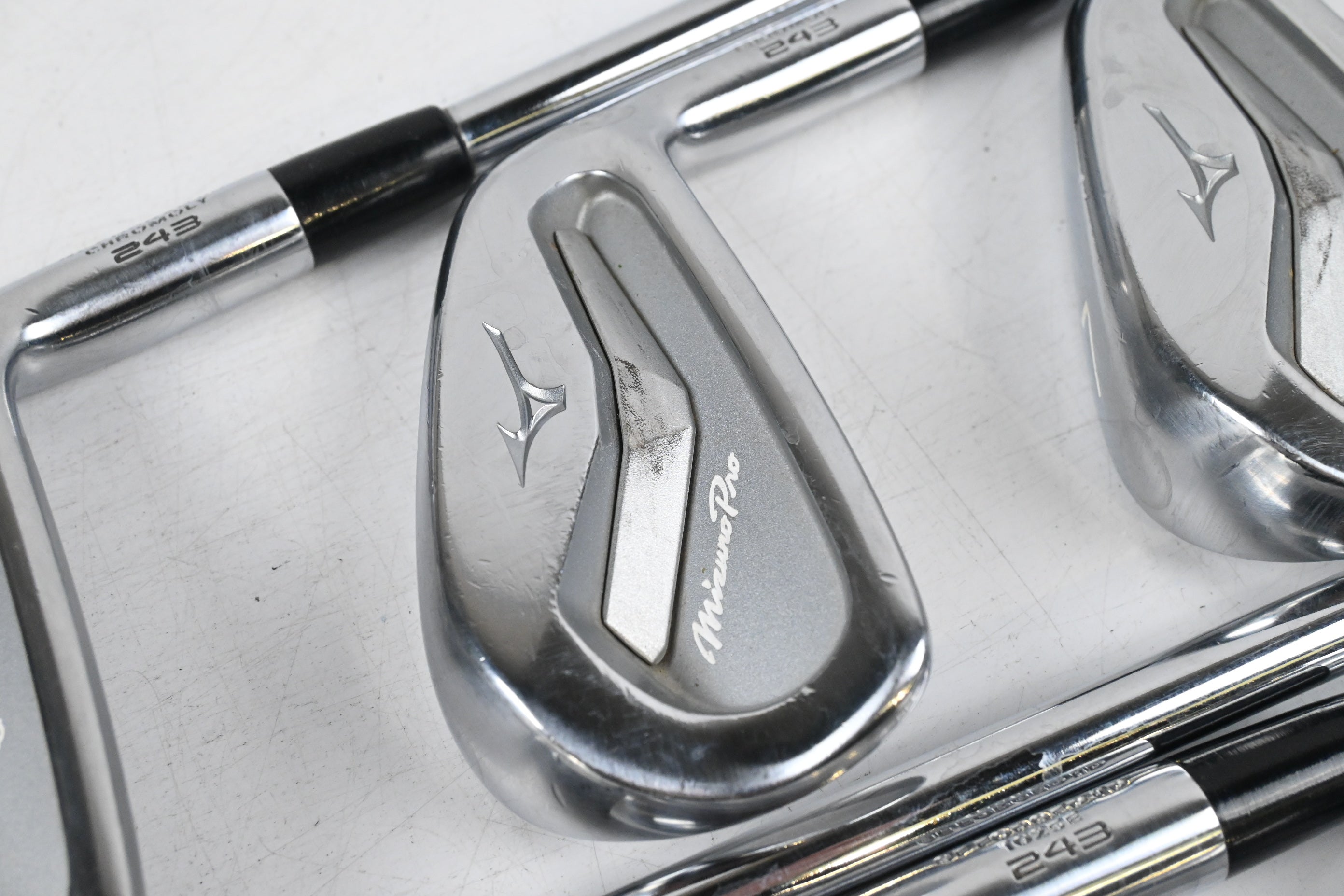 Mizuno Pro 243 Irons / 5-PW / Regular Flex KBS S-Taper Lite 95 Shafts