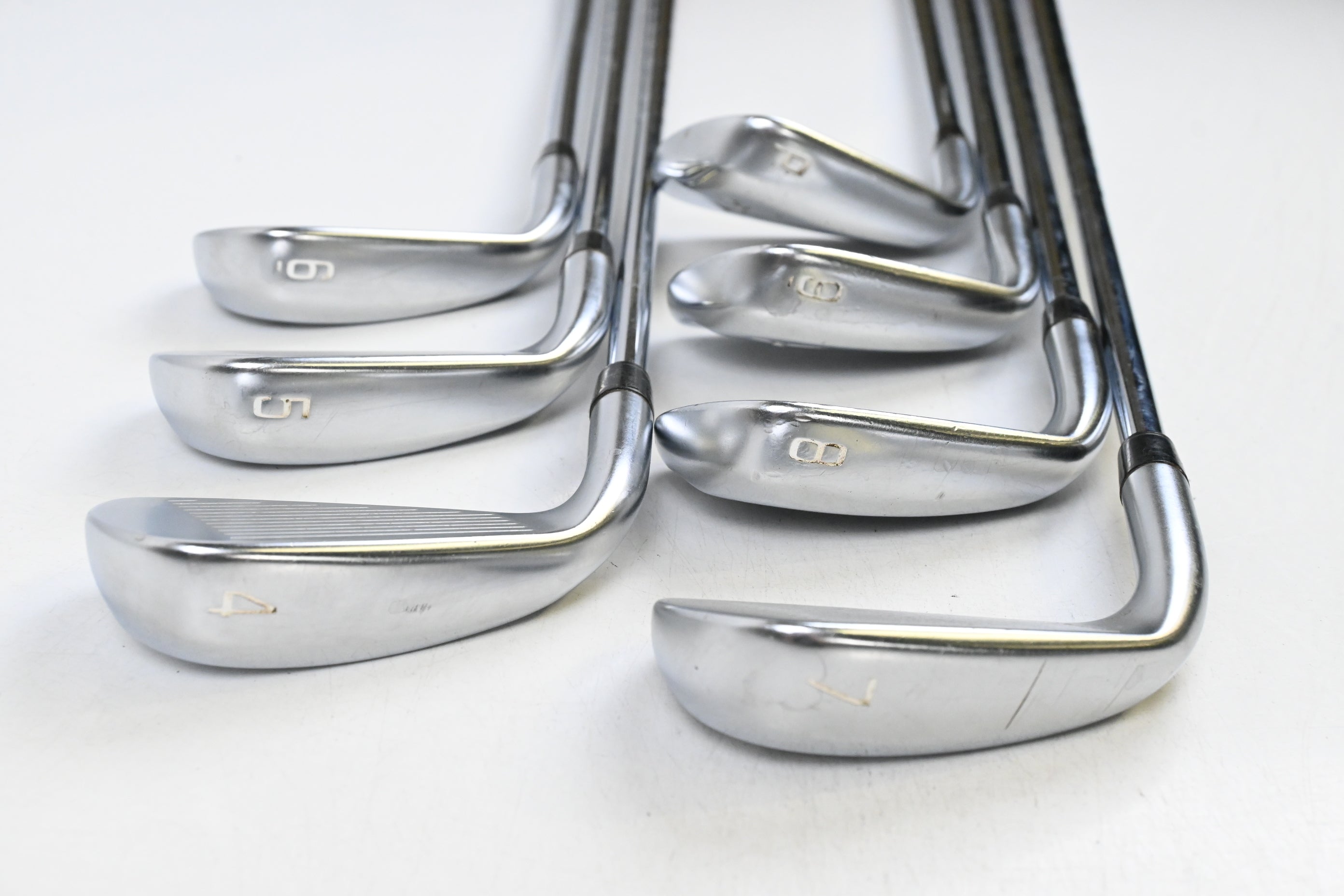 Mizuno JPX 919 Hot Metal Irons / 4-PW / Stiff Flex N.S.Pro Modus3 Tour 105 Shafts
