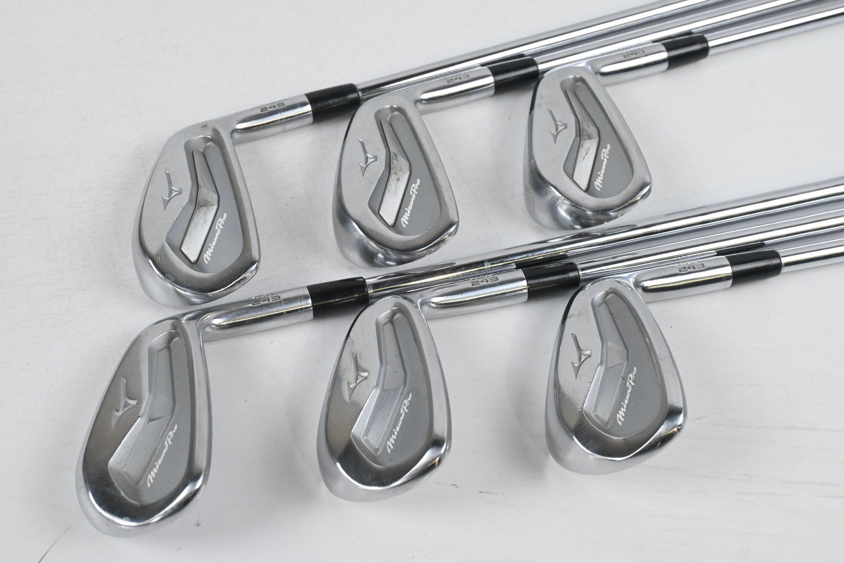 Mizuno Pro 243 Irons / 5-PW / Regular Flex KBS S-Taper Lite 95 Shafts