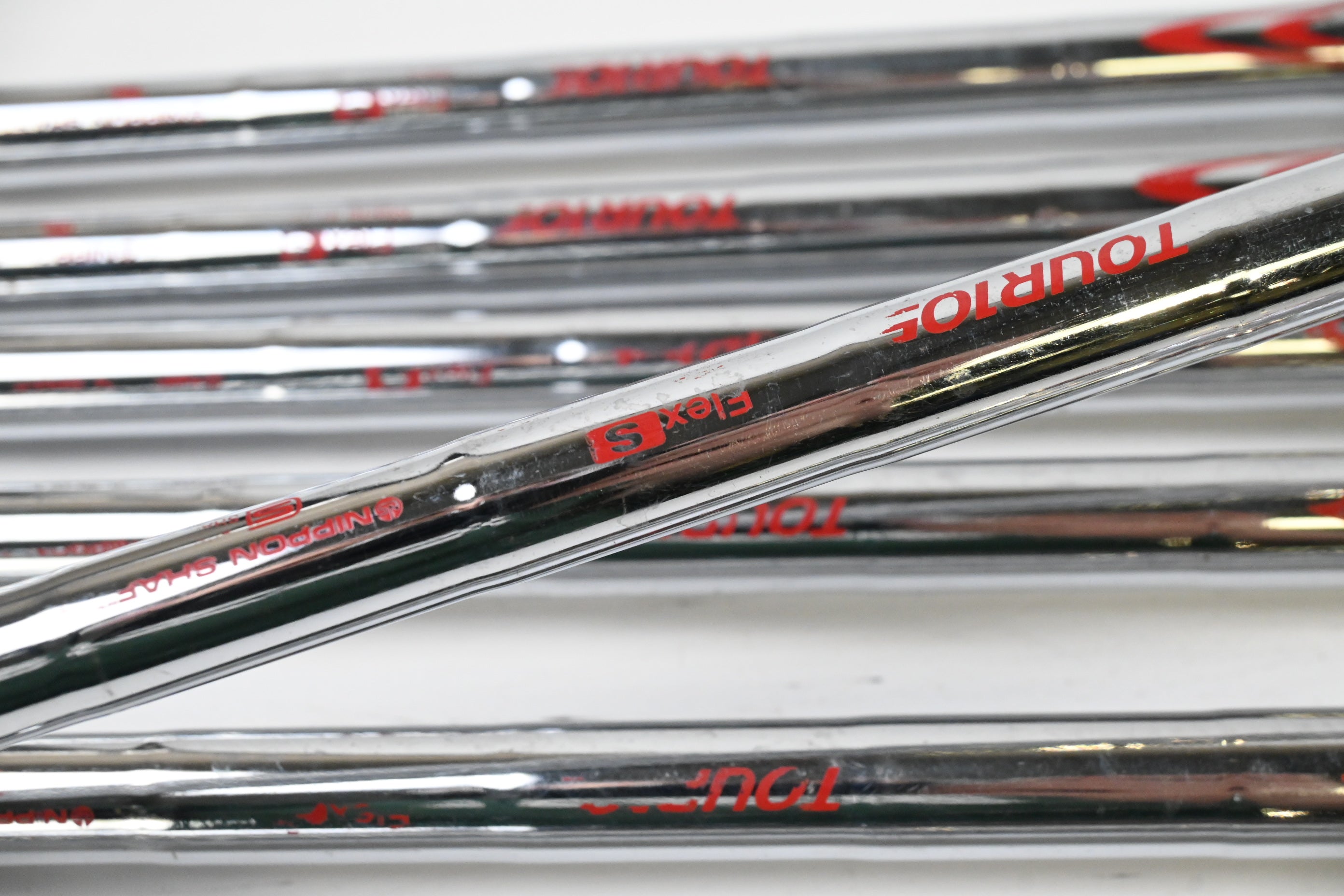 Mizuno JPX 919 Hot Metal Irons / 4-PW / Stiff Flex N.S.Pro Modus3 Tour 105 Shafts