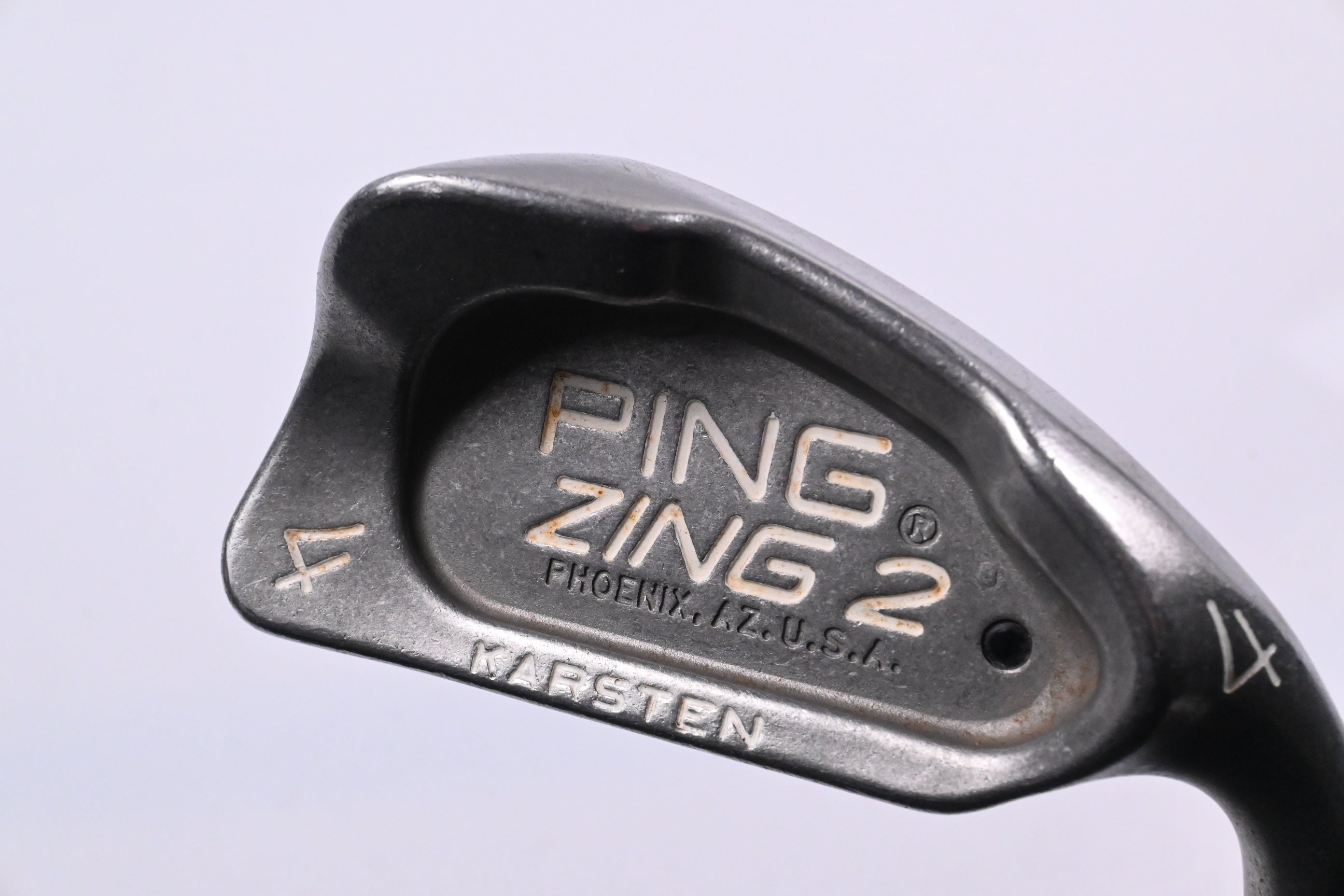Ping Zing 2 #4 Iron / 24 Degree / Black Dot / Stiff Flex Ping JZ Red Shaft