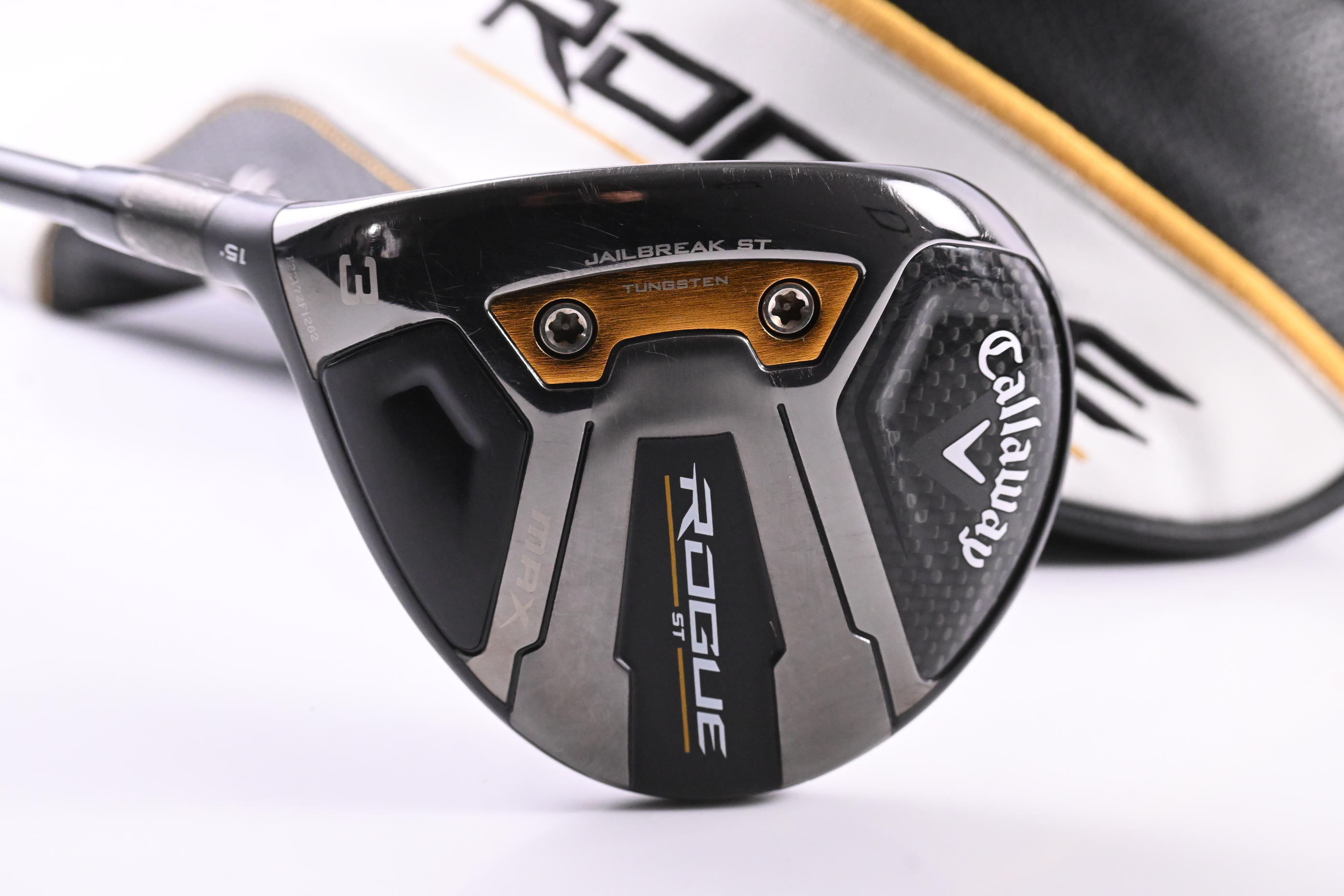 Left Hand Callaway Rogue ST Max #3 Wood / 15 Degree / Regular Flex Tensei AV