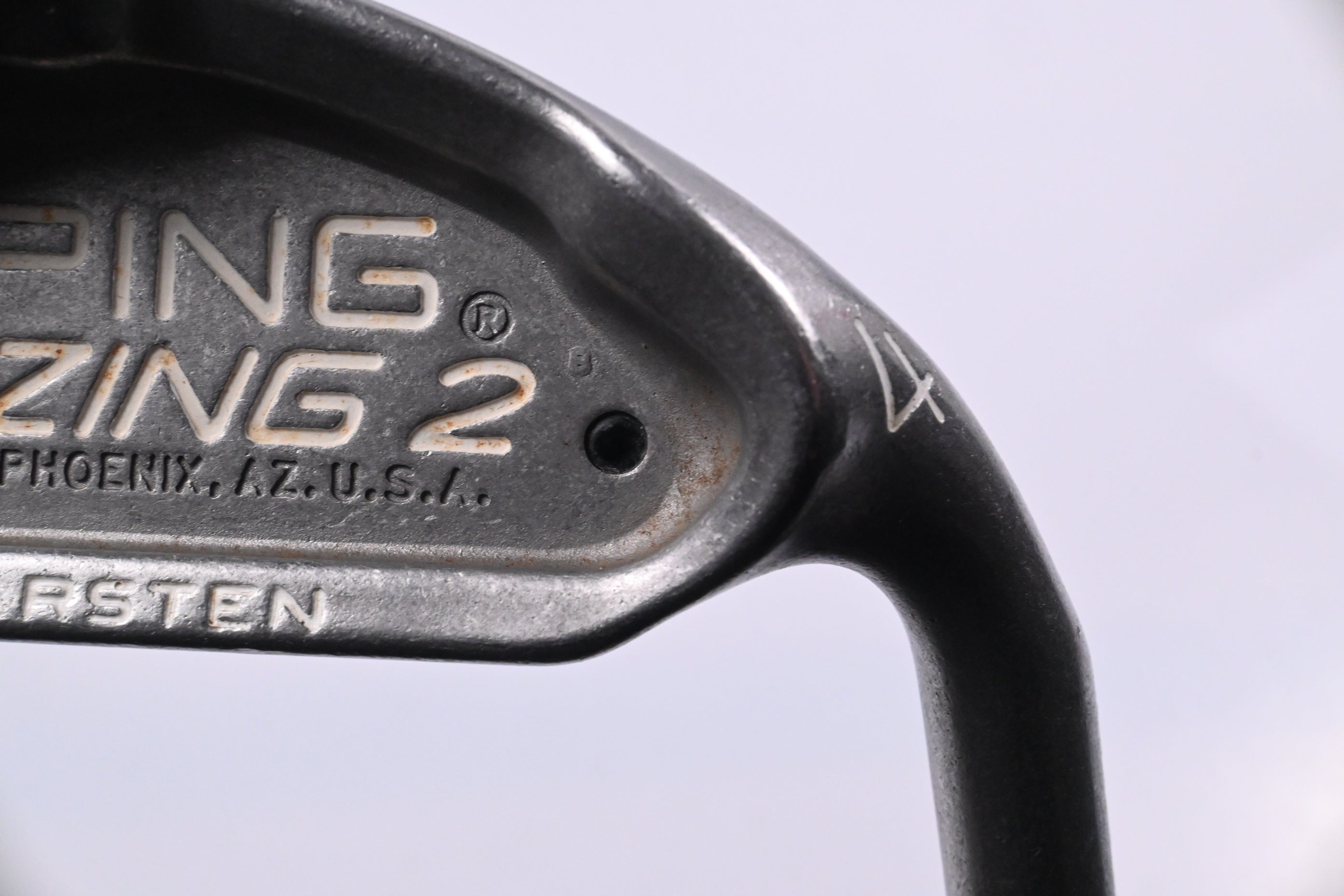 Ping Zing 2 #4 Iron / 24 Degree / Black Dot / Stiff Flex Ping JZ Red Shaft
