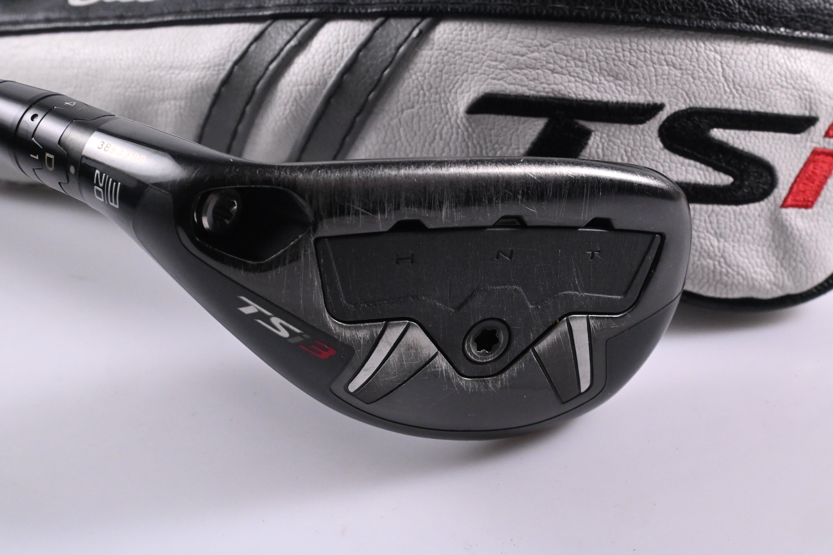 Left Hand Titleist TSi3 #3 Hybrid / 20 Degree / Stiff Flex HZRDUS Smoke Red RDX
