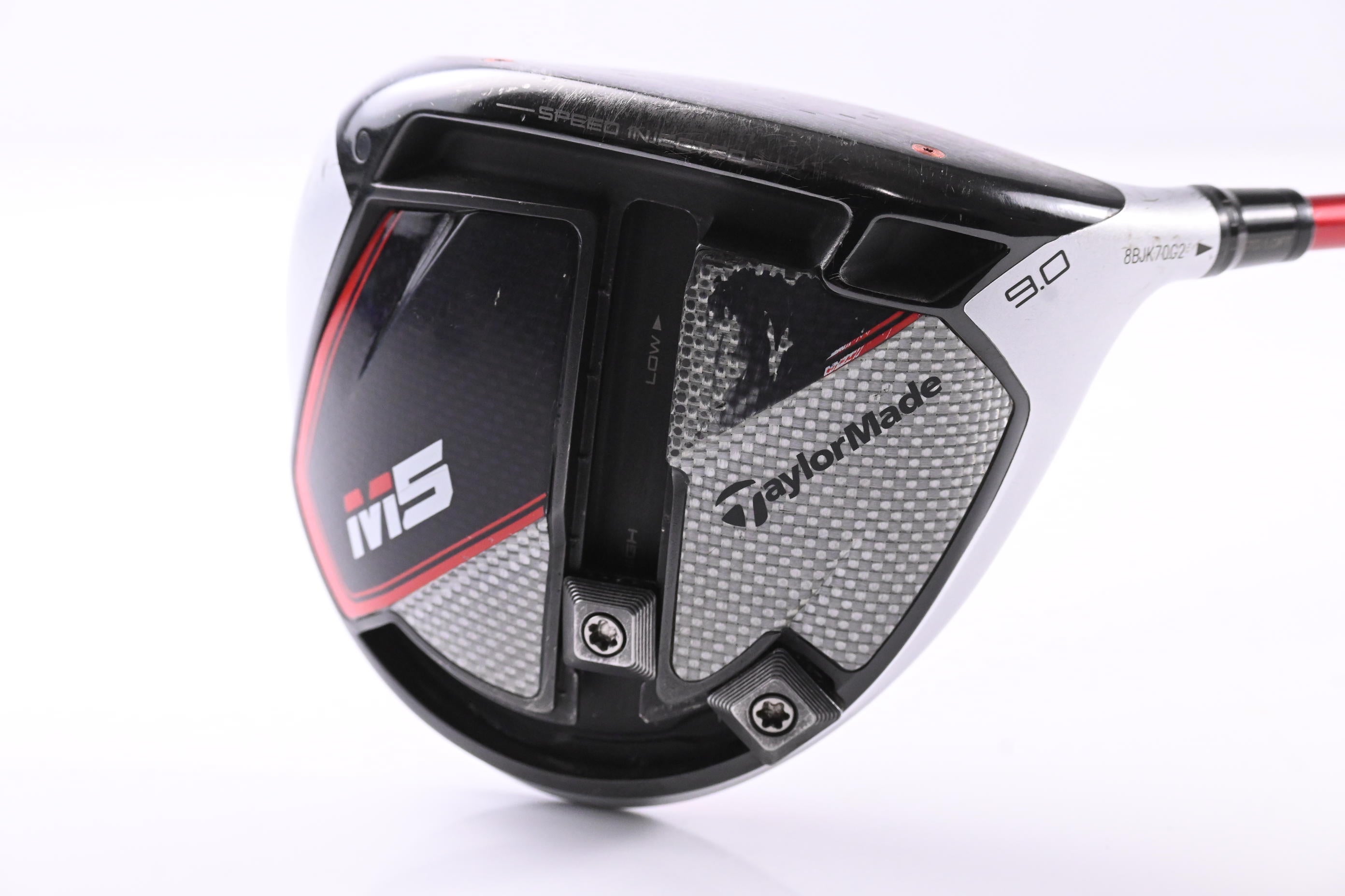 Taylormade M5 Driver / 9 Degree / Regular Flex Fujikura Speeder NX Red 50 Shaft
