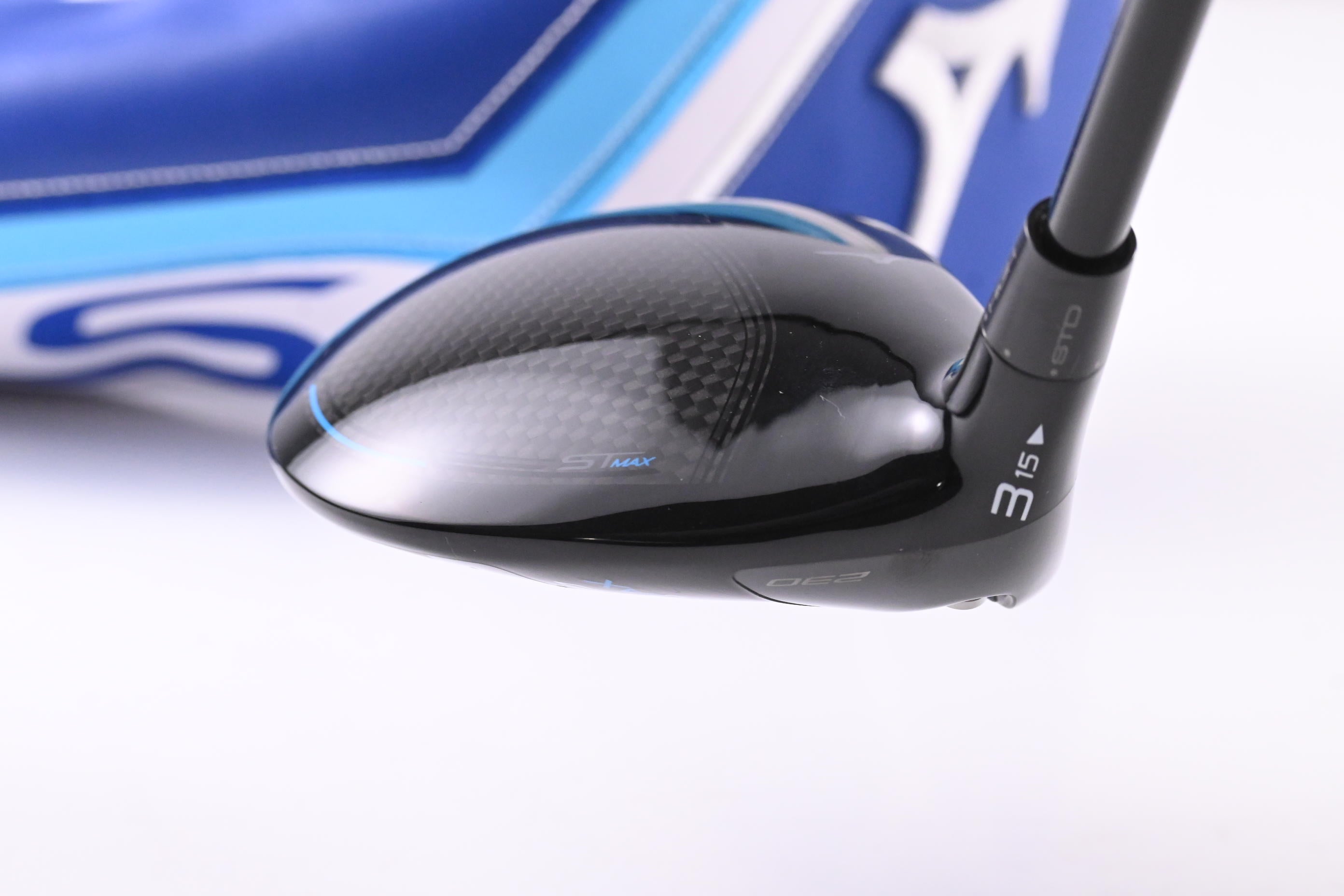 Left Hand Mizuno ST-Max 230 #3 Wood / 15 Degree / Stiff Flex Kai`li Blue 60 Shaft