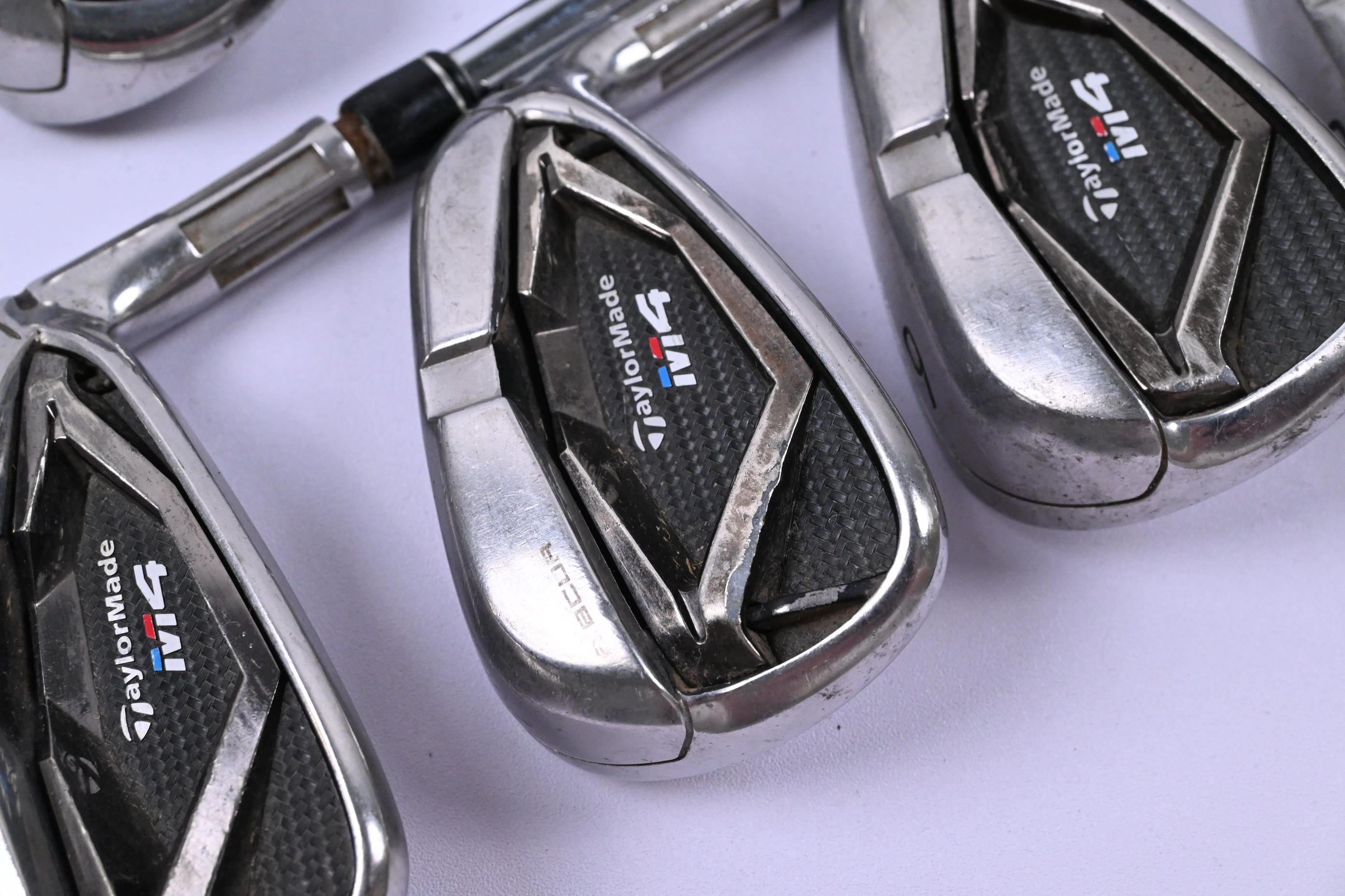 Taylormade M4 Irons / 4-PW / Stiff Flex KBS MAX 85 Shafts