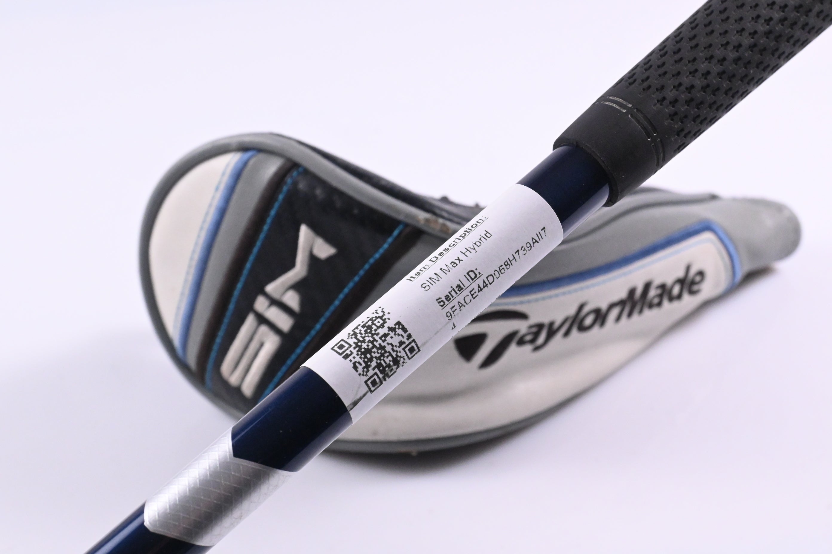 Taylormade SIM Max #4 Hybrid / 22 Degree / Stiff Flex Ventus Blue 7 Shaft