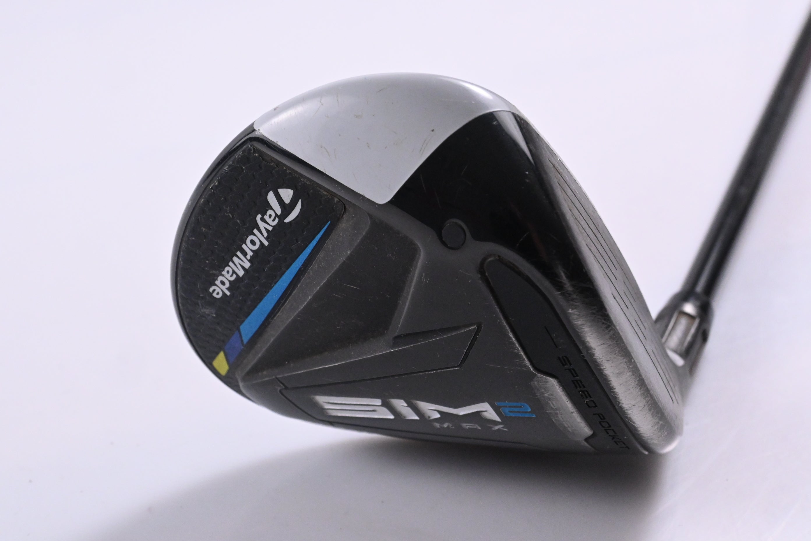 Taylormade SIM2 Max #5 Wood / 18 Degree / Stiff Flex Tensei AV Raw Blue 65 Shaft