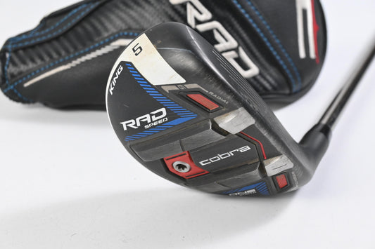 Cobra King Radspeed One Length #4 Hybrid / 21 Degree / Regular Flex Recoil ESX