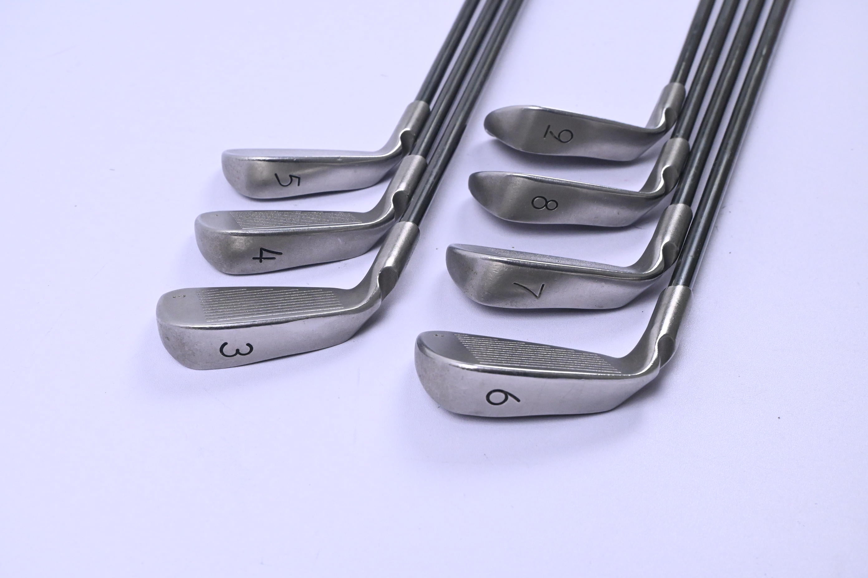 Ping i3+ Blade Irons / 3-9i / Red Dot / Stiff Flex Ping i3+ Shafts