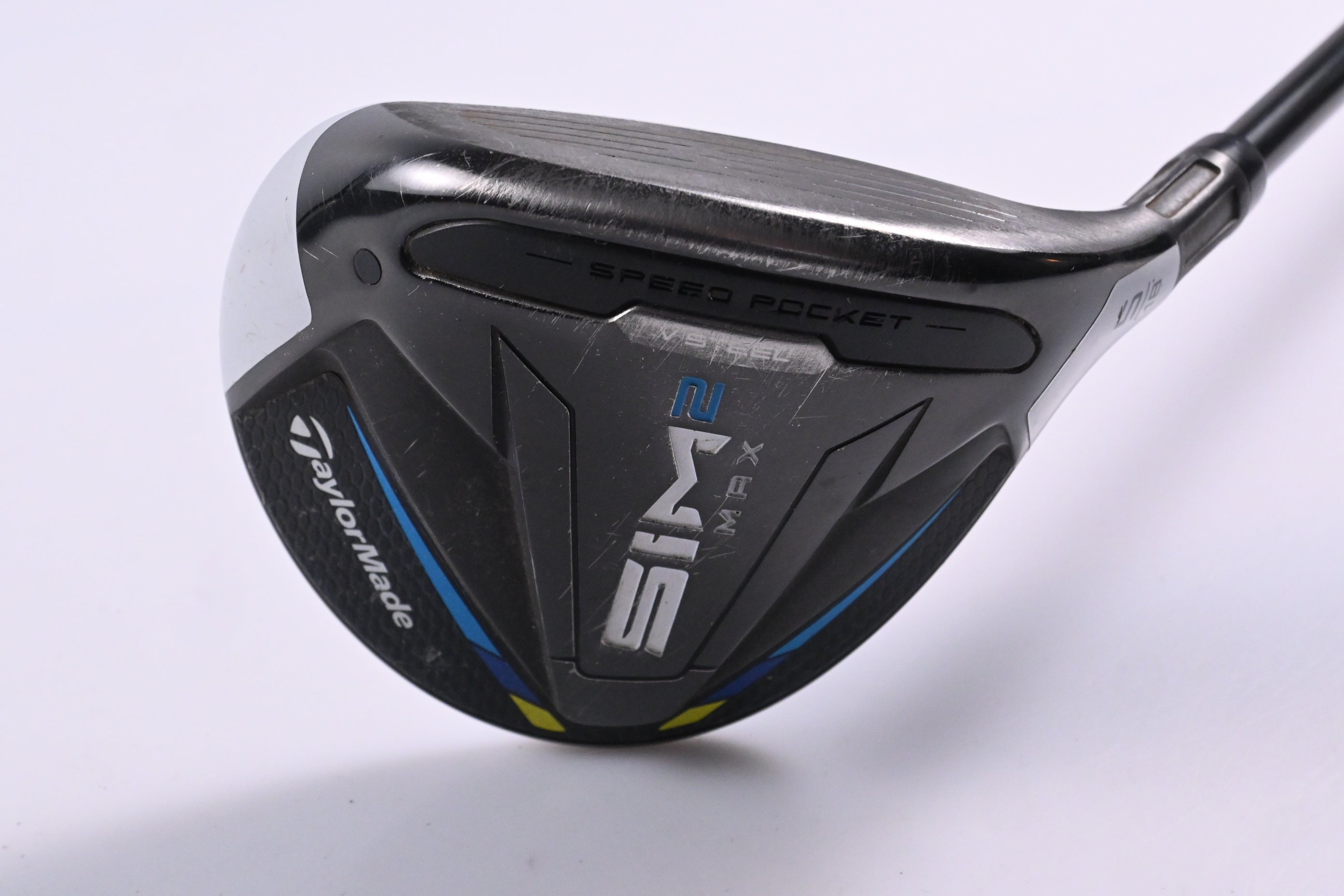 Taylormade SIM2 Max #5 Wood / 18 Degree / Stiff Flex Tensei AV Raw Blue 65 Shaft