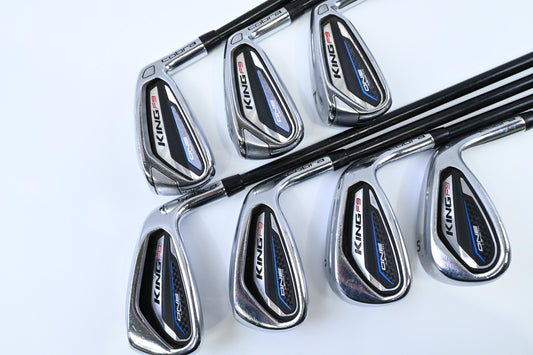Cobra Aerojet One Length Irons / 5-PW / Regular Flex KBS Tour Lite Shafts