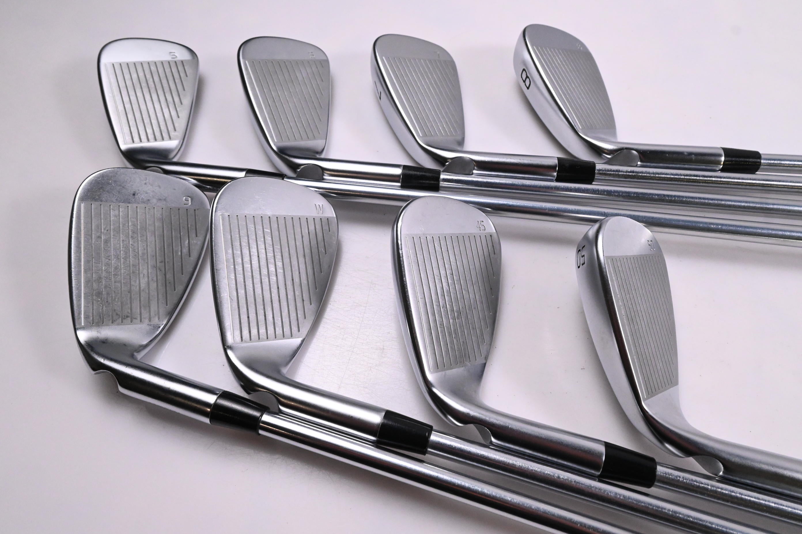 Ping G430 Irons / 5-PW+45°+50° / Blue Dot / Regular Flex Project X IO 105