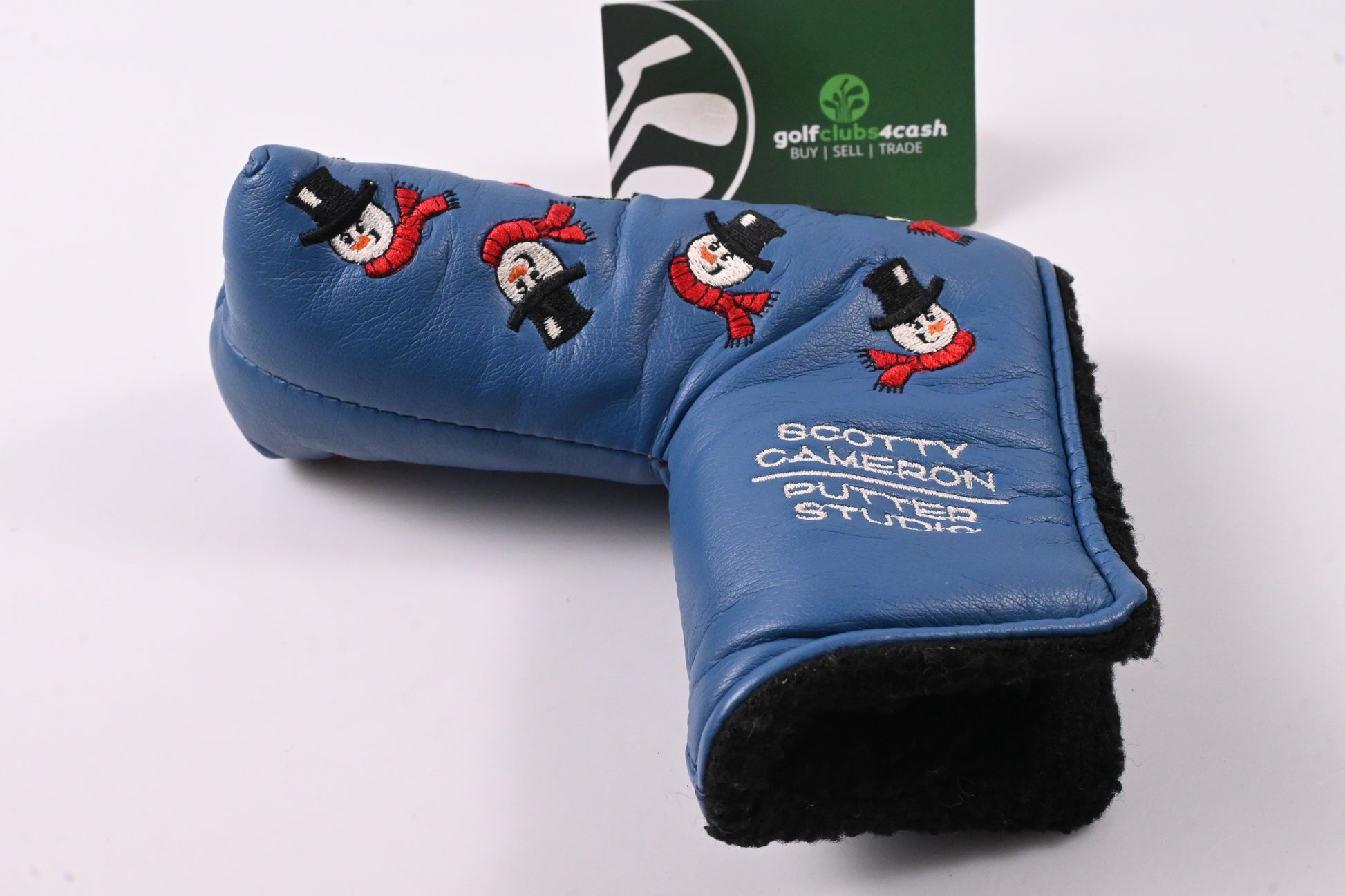 Scotty Cameron 2003 Dancing Snowmen Putter Cover / Blade / Blue