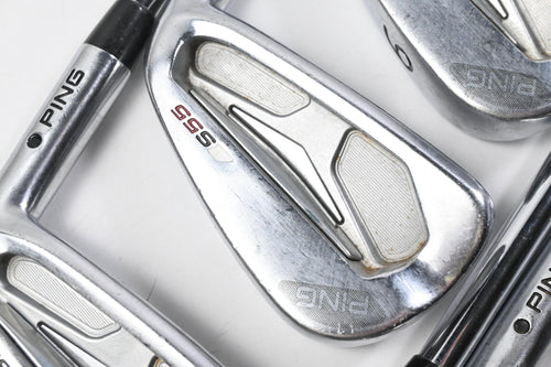 Ping S55 Irons / 4-PW / Black Dot / Regular Flex Steel Shafts