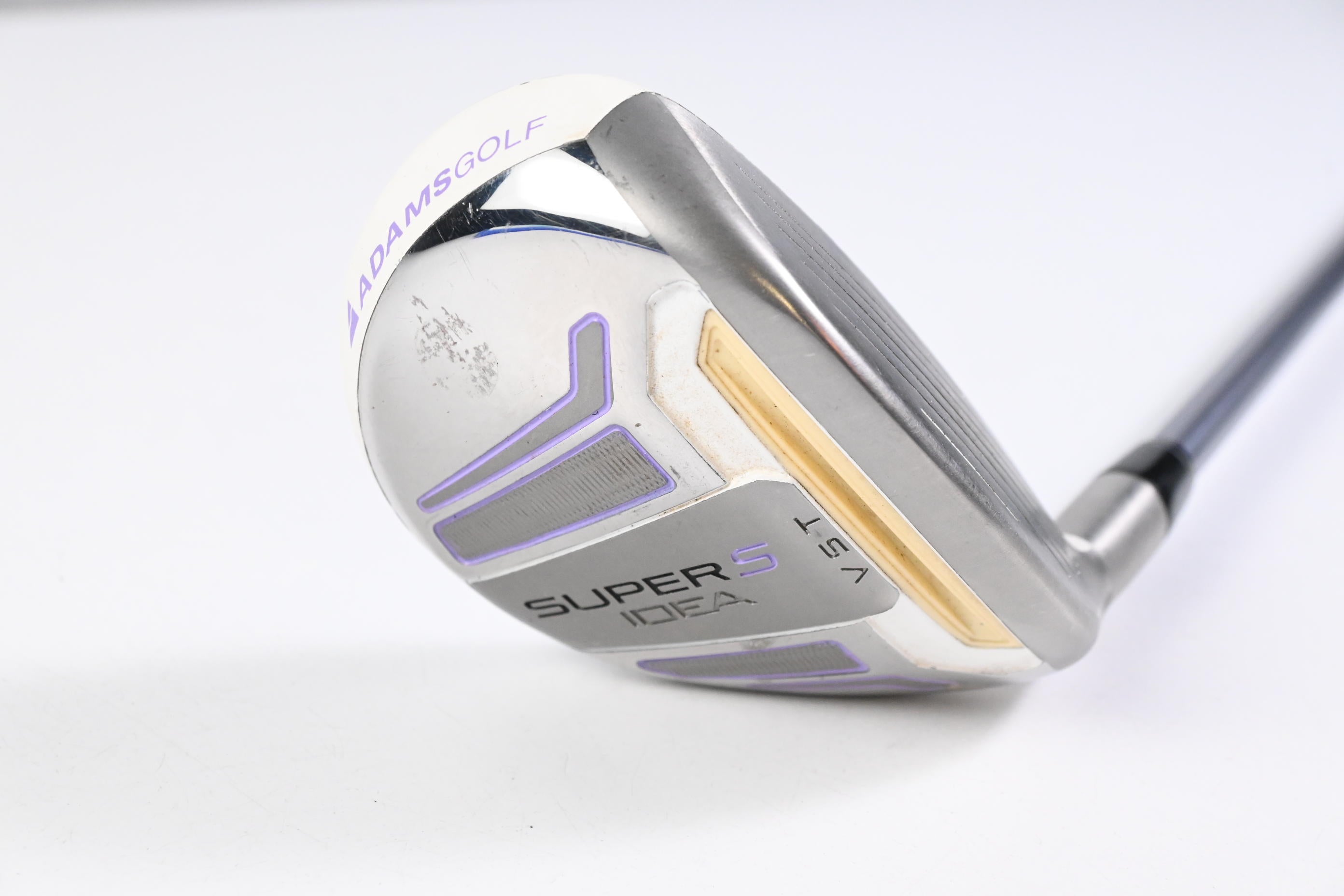 Ladies Adams Idea Super S #4 Hybrid / 22 Degree / Ladies Flex Matrix Kujoh 55