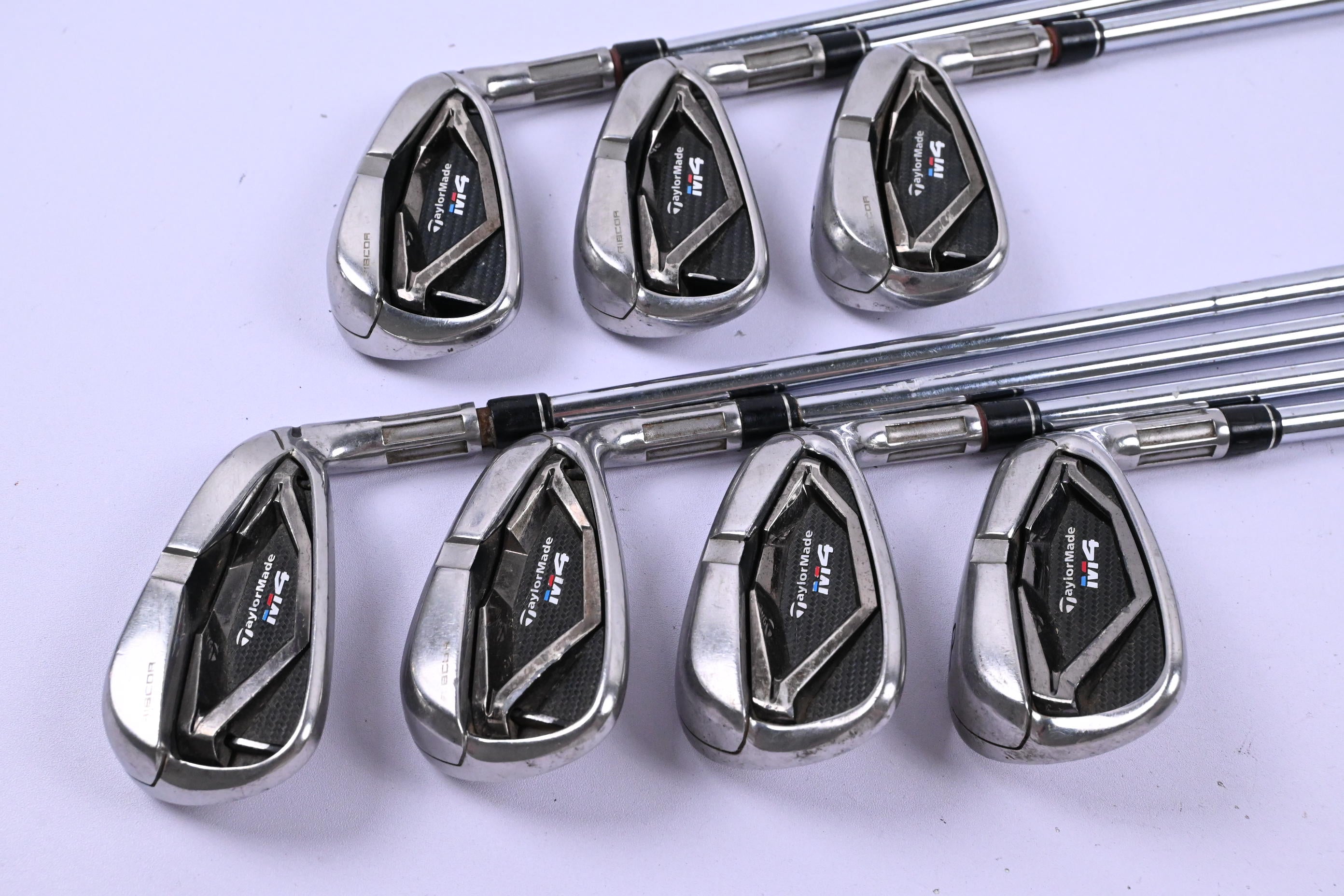 Taylormade M4 Irons / 4-PW / Stiff Flex KBS MAX 85 Shafts